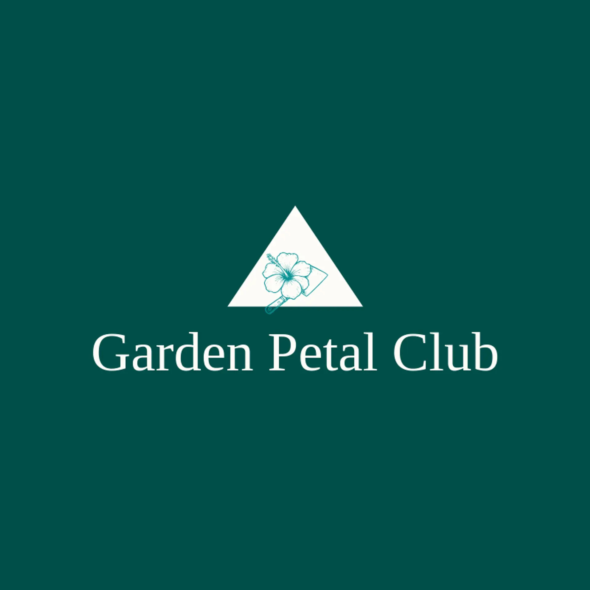 Garden Petal Club logo for hibiscus