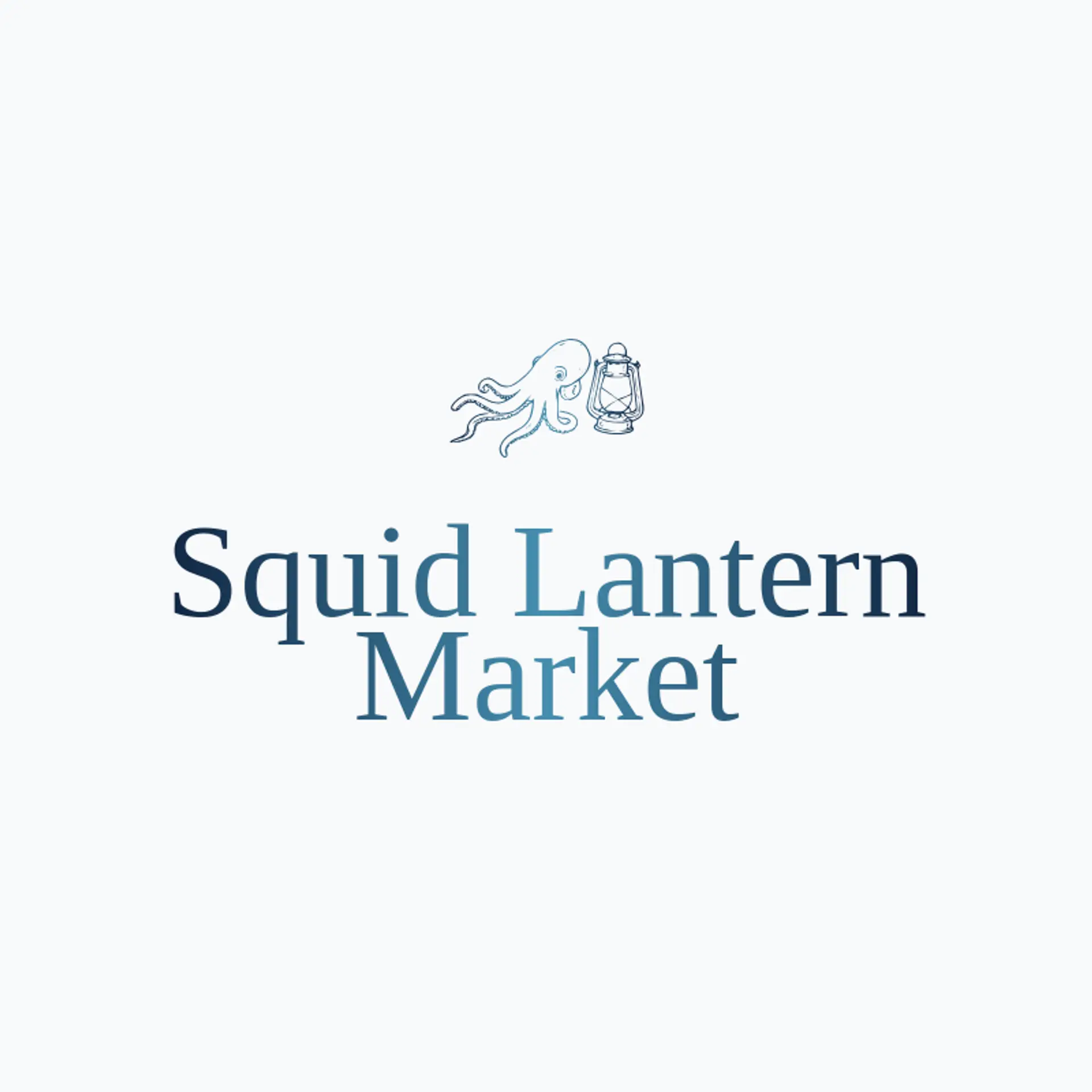 Squid Lantern Market logo for squid