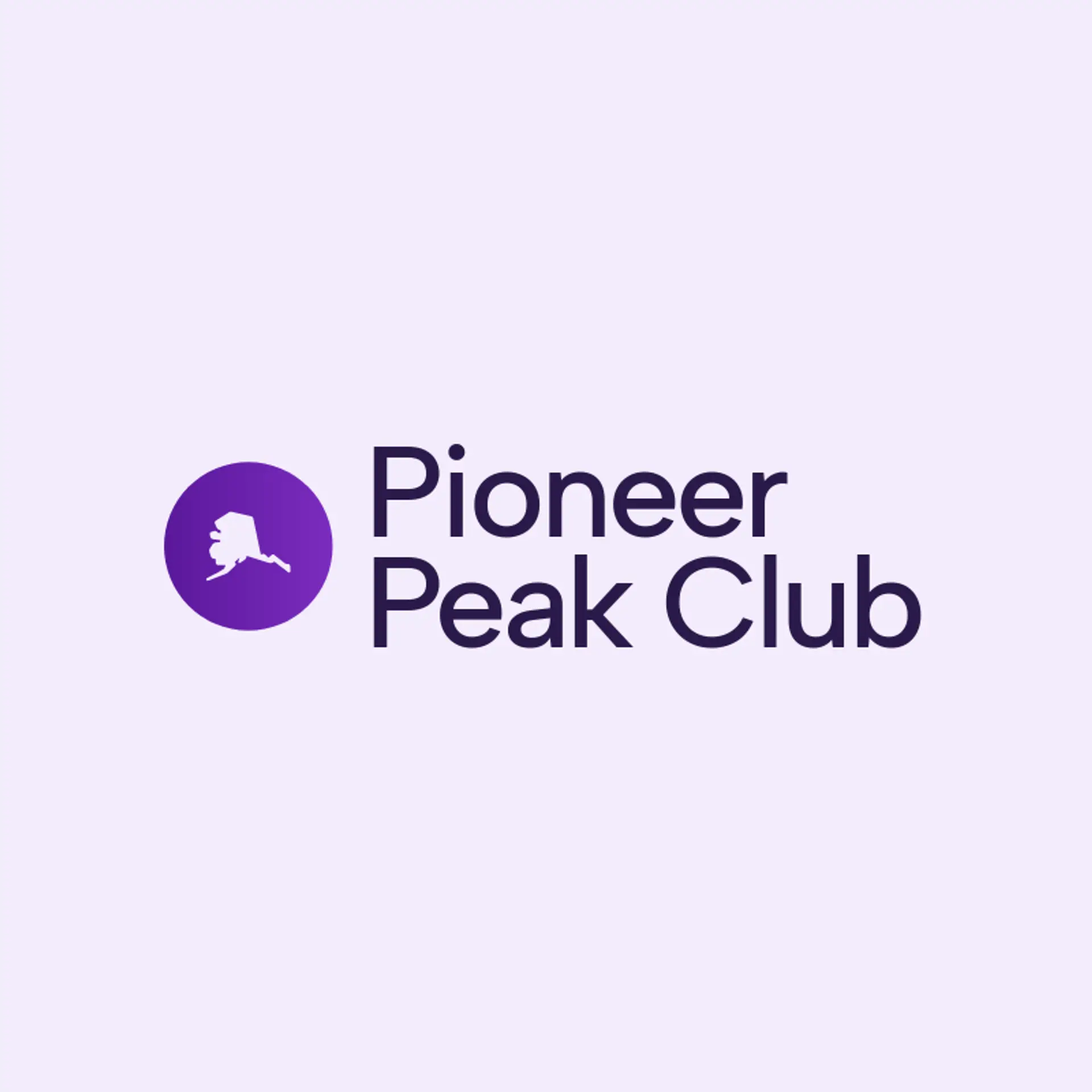 Pioneer Peak Club logo for alaska