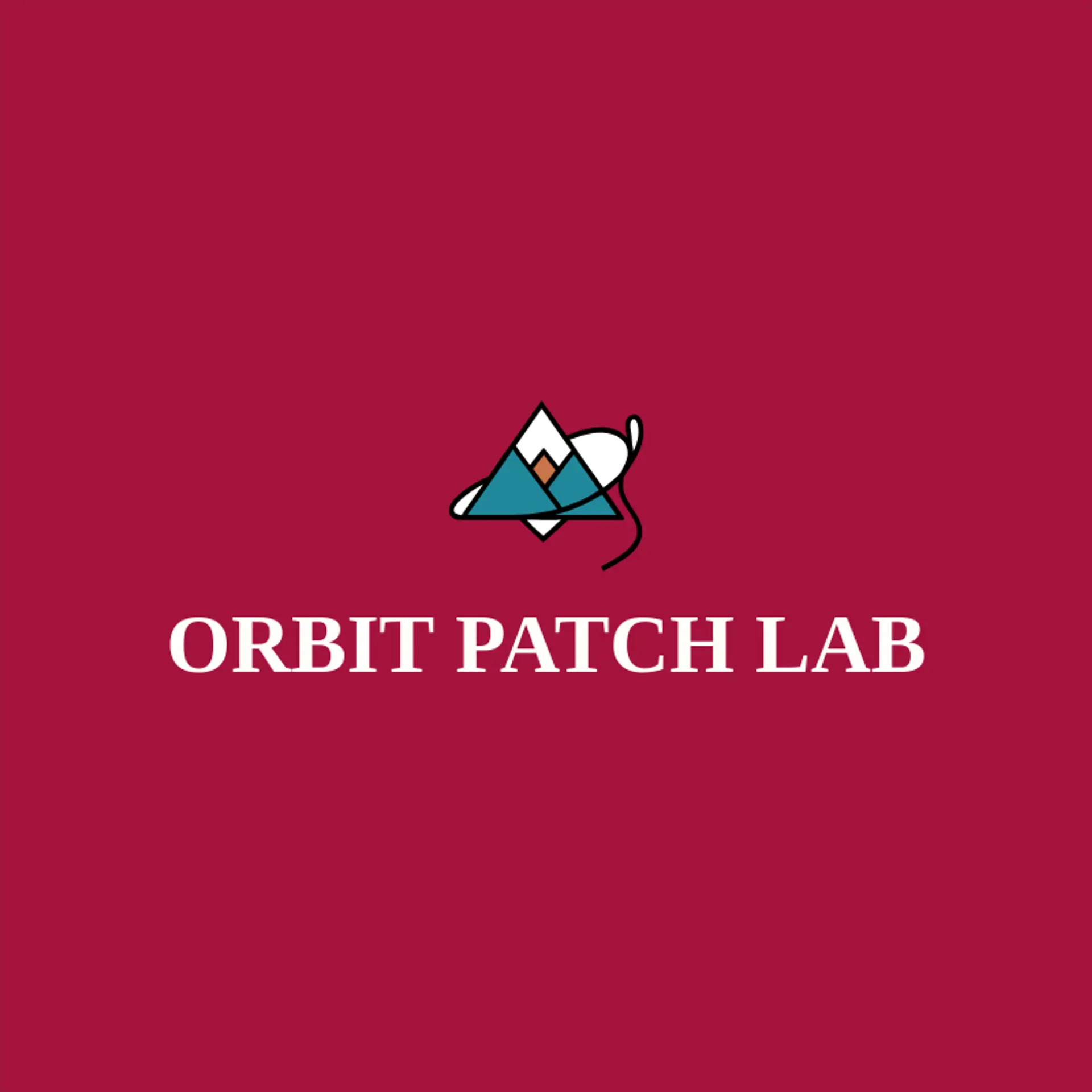 Orbit Patch Lab logo for patch