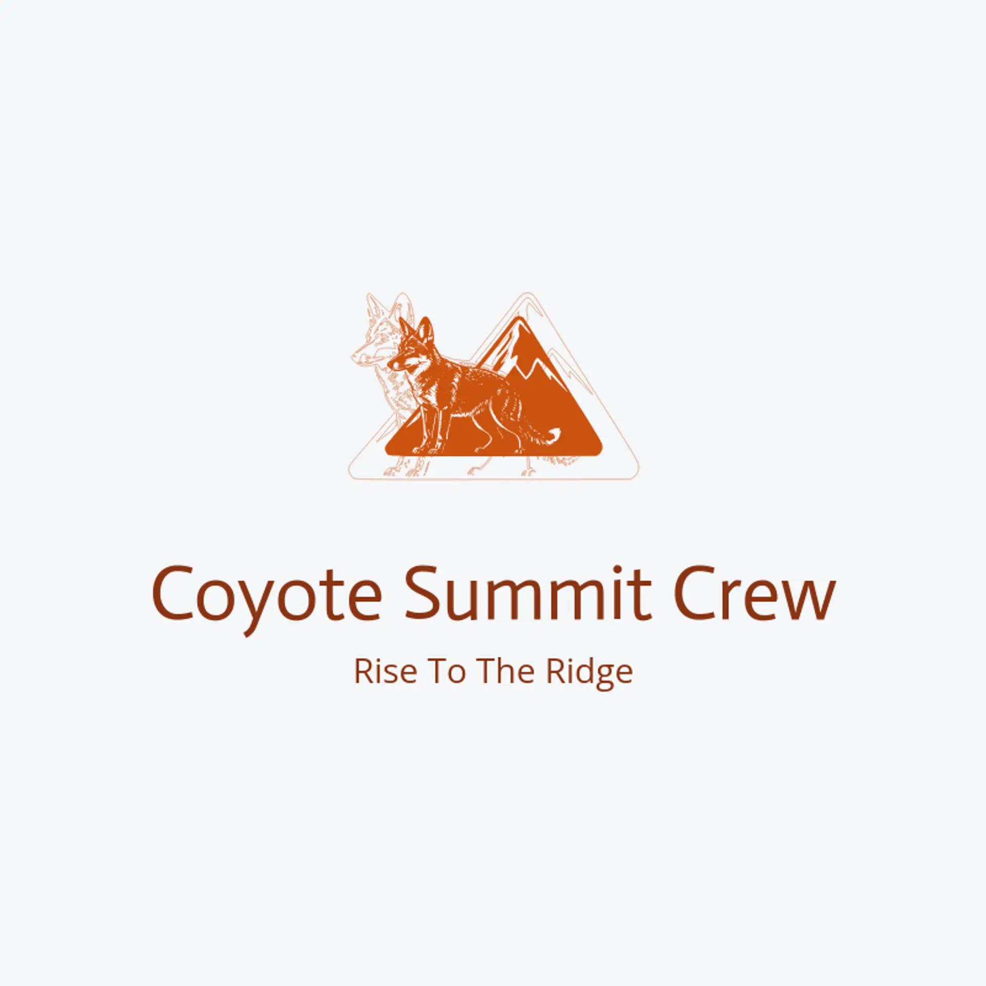 Coyote Summit Crew logo for coyote