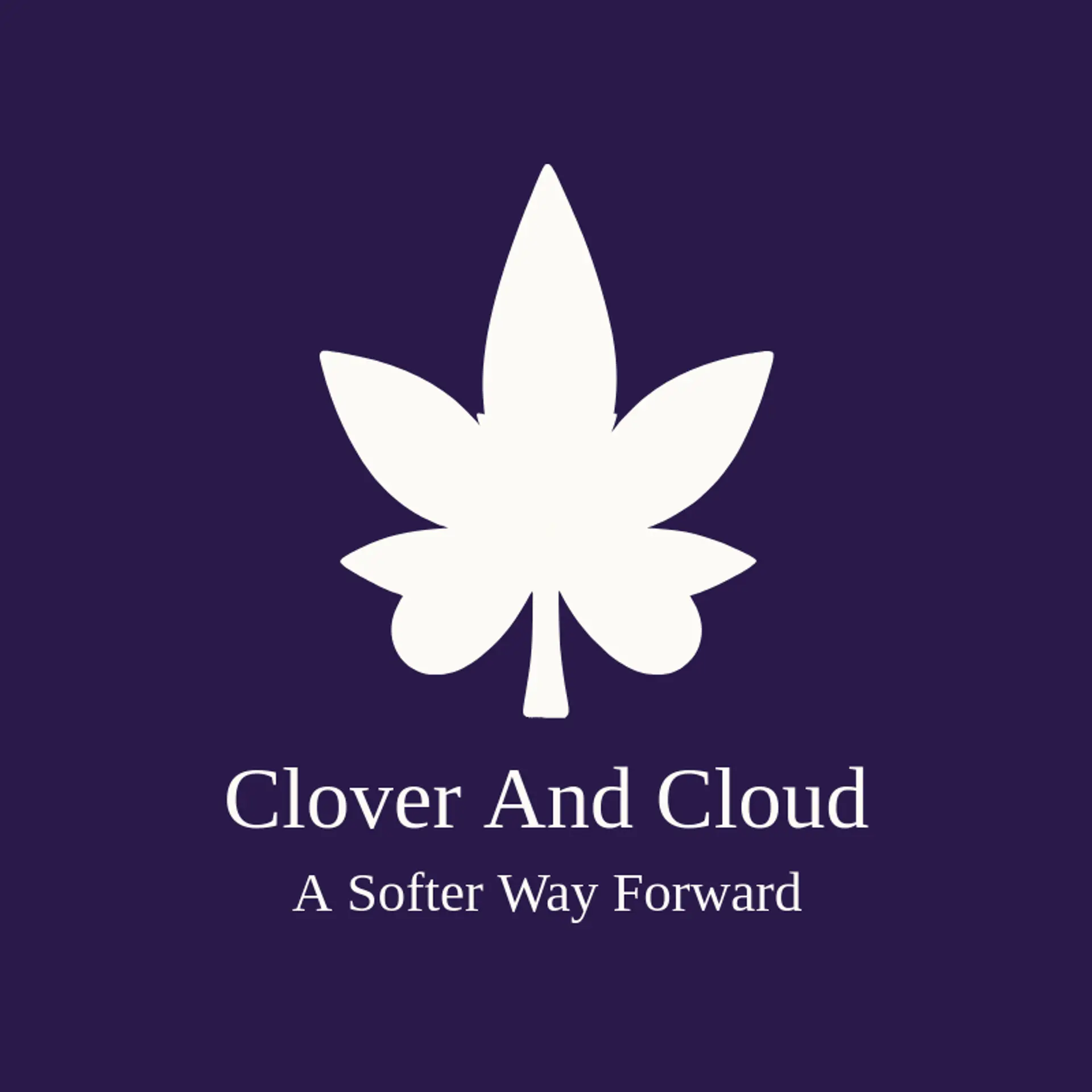 Clover and Cloud logo for marijuana