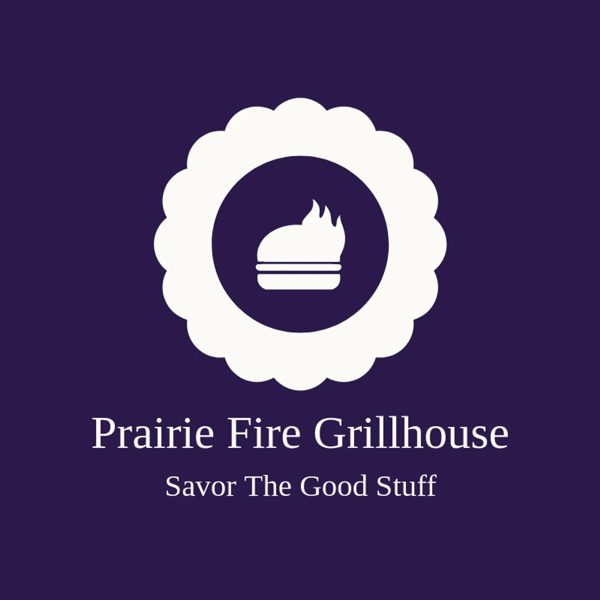 Prairie Fire Grillhouse logo for beef