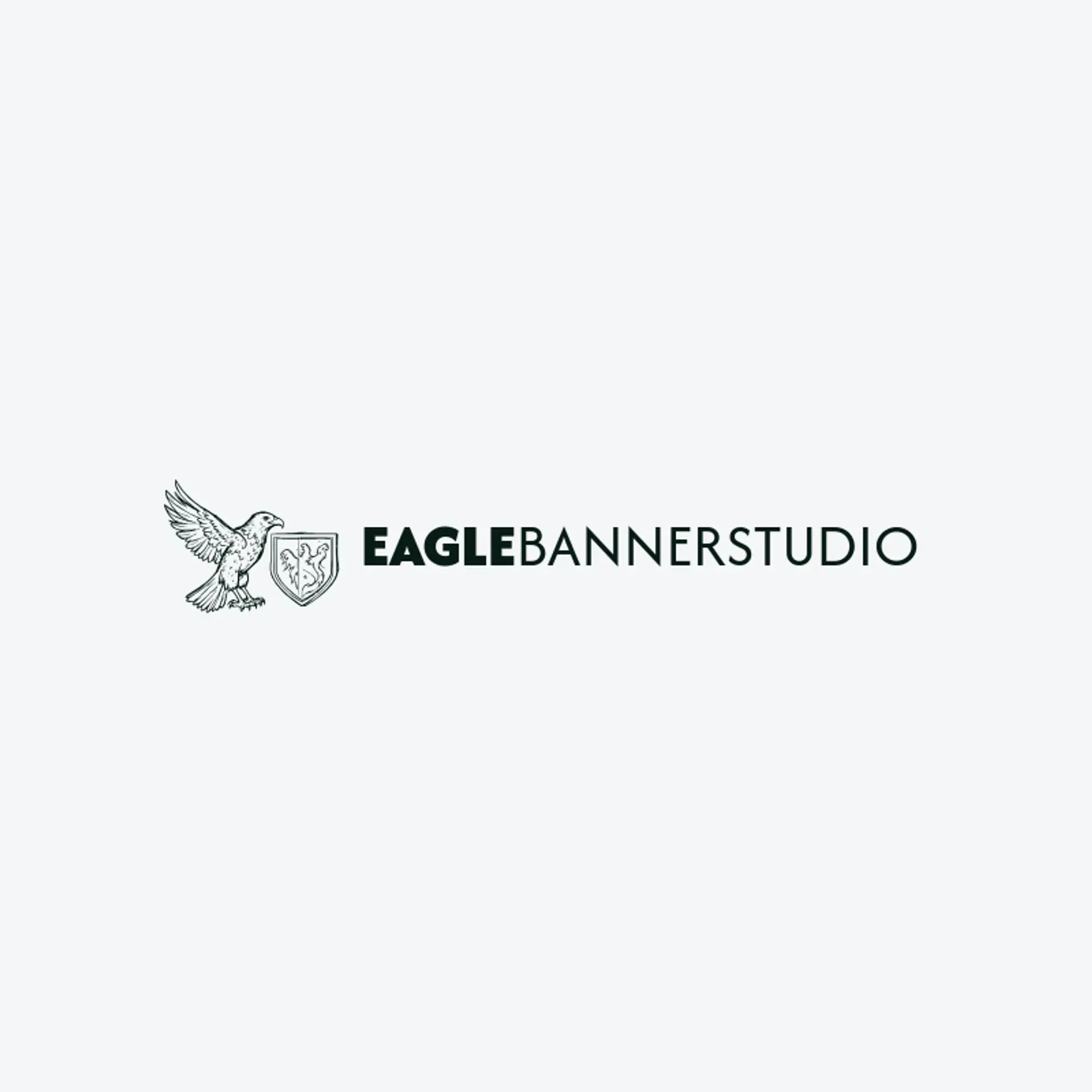 Eagle Banner Studio logo for crest