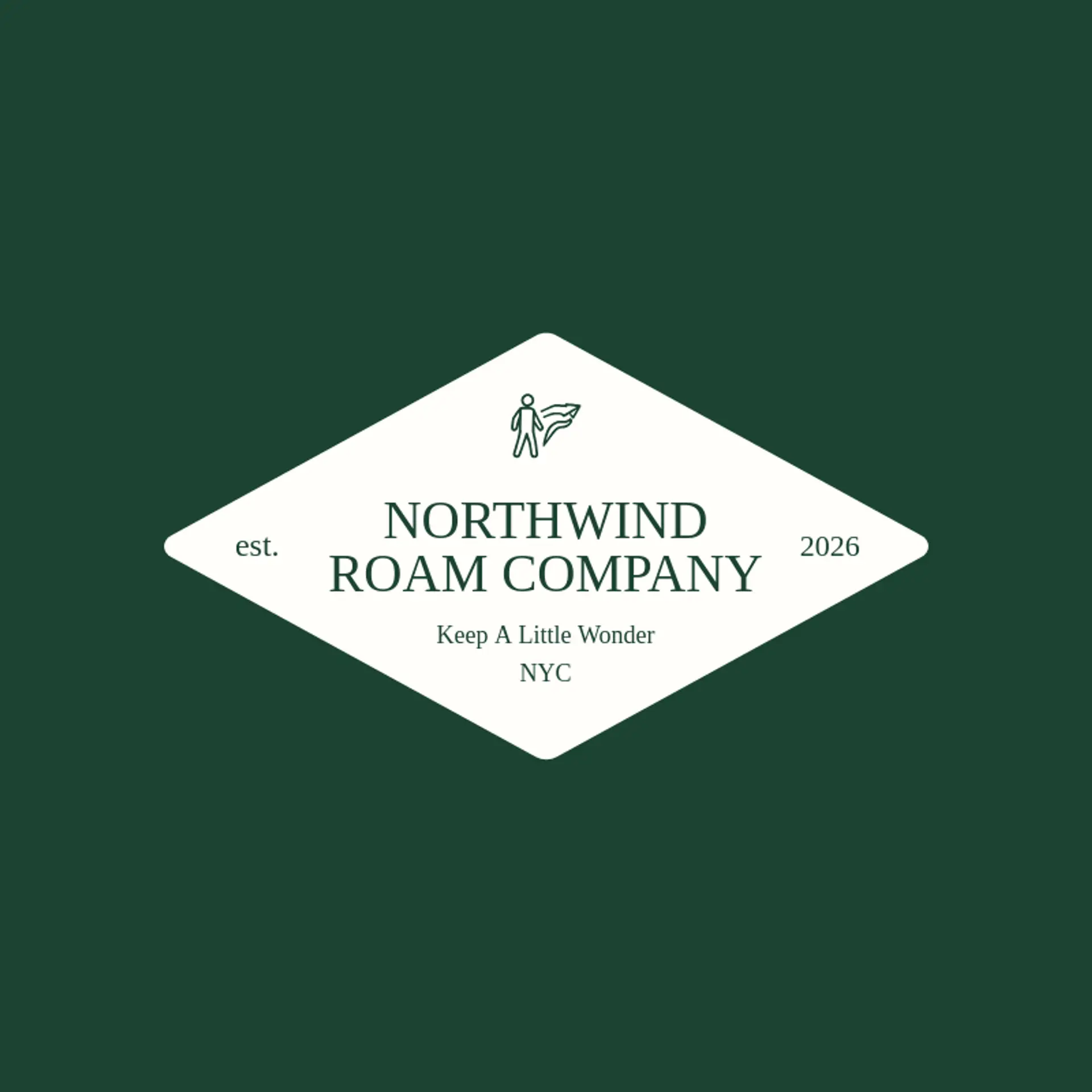 Northwind Roam Company logo for nomad