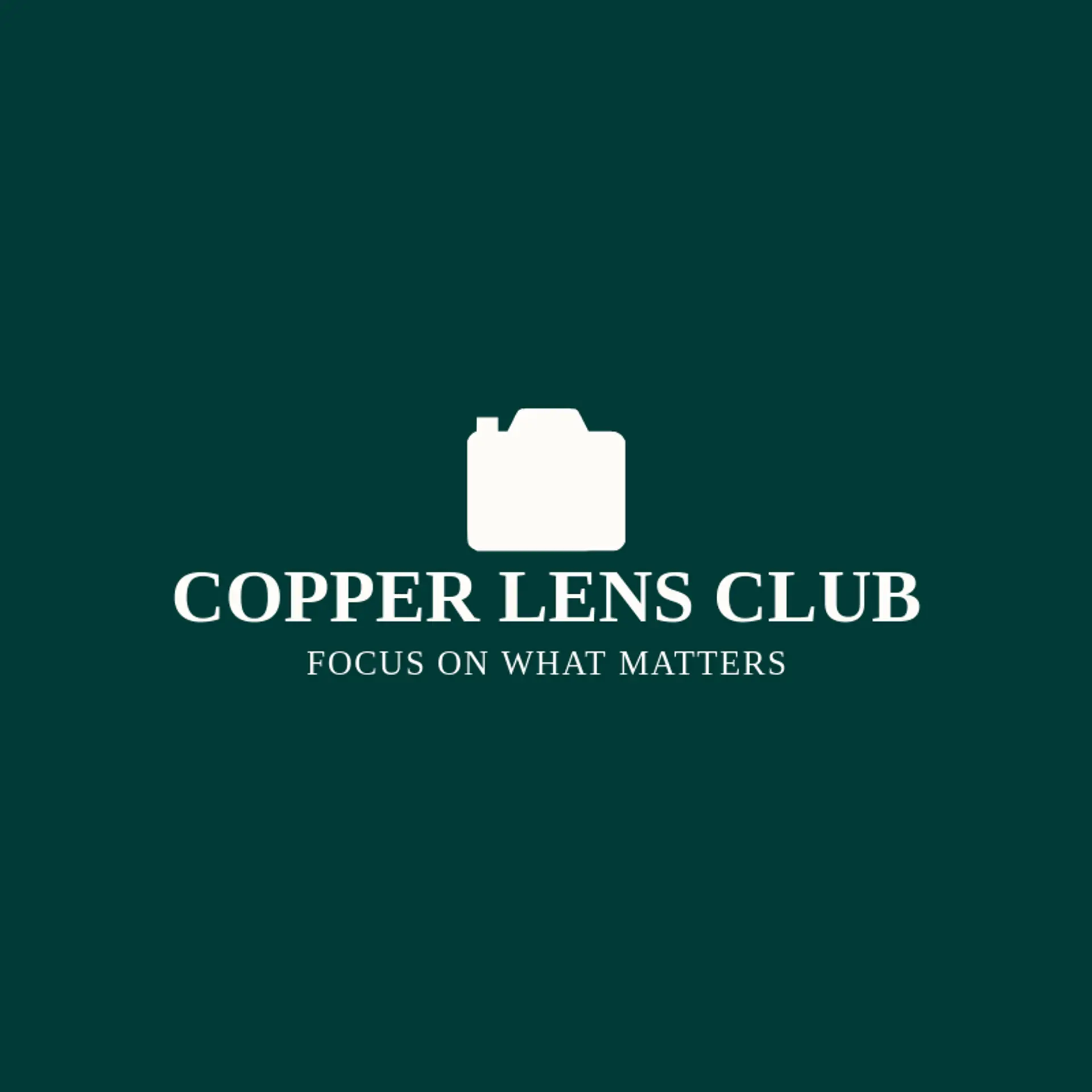 Copper Lens Club logo for content creator