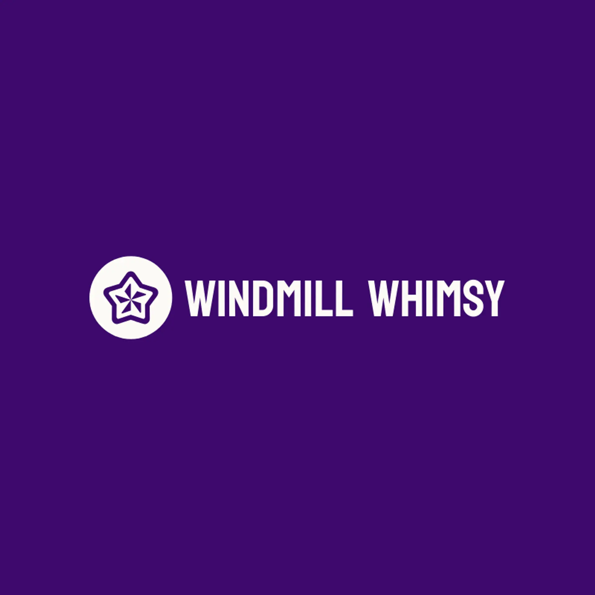 Windmill Whimsy logo for pinwheel
