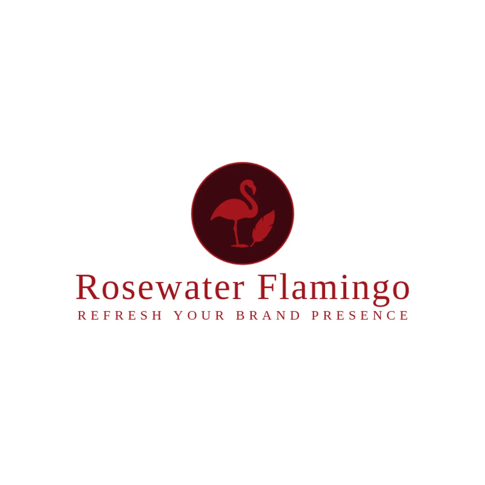 Rosewater Flamingo logo for flamingo