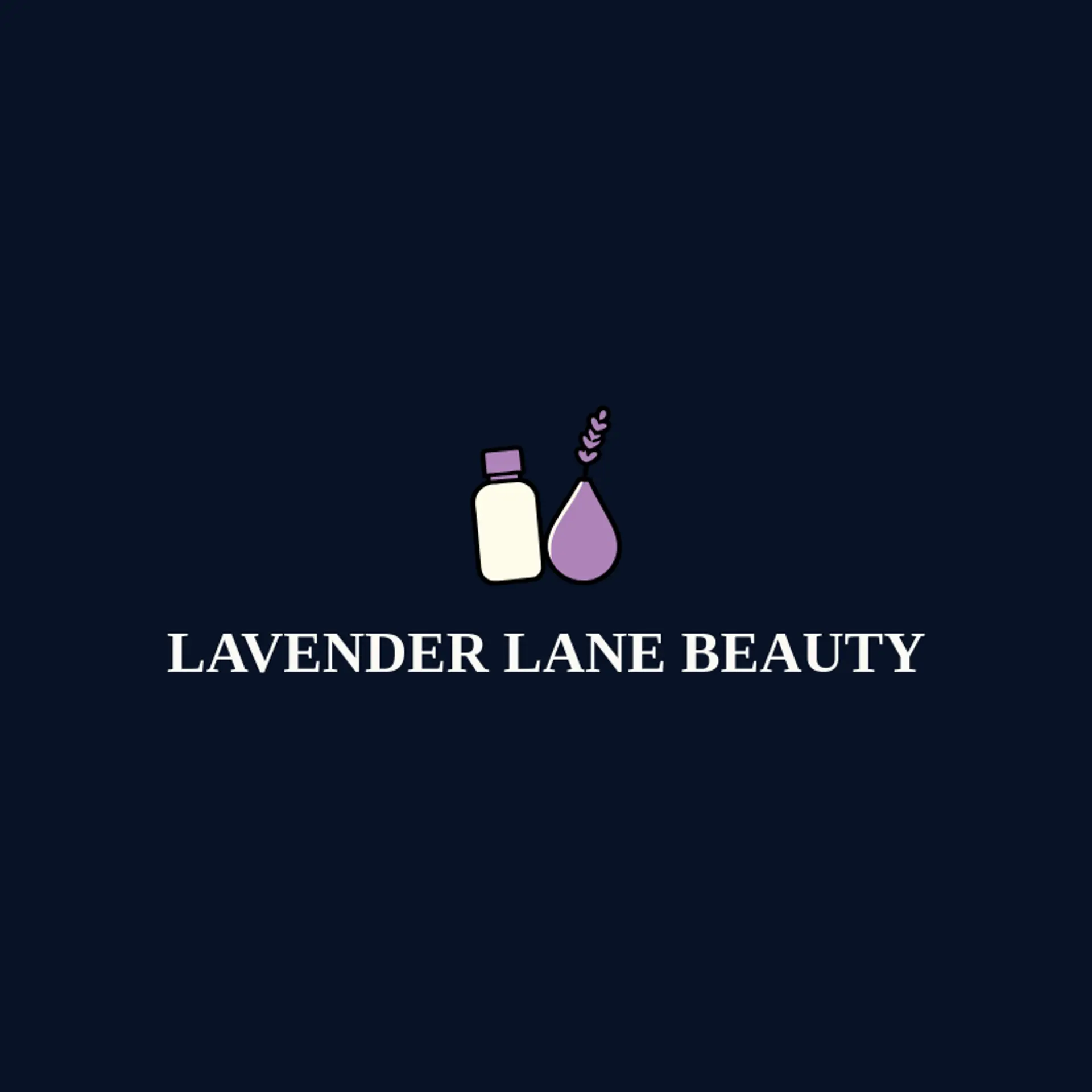 Lavender Lane Beauty logo for cosmetics