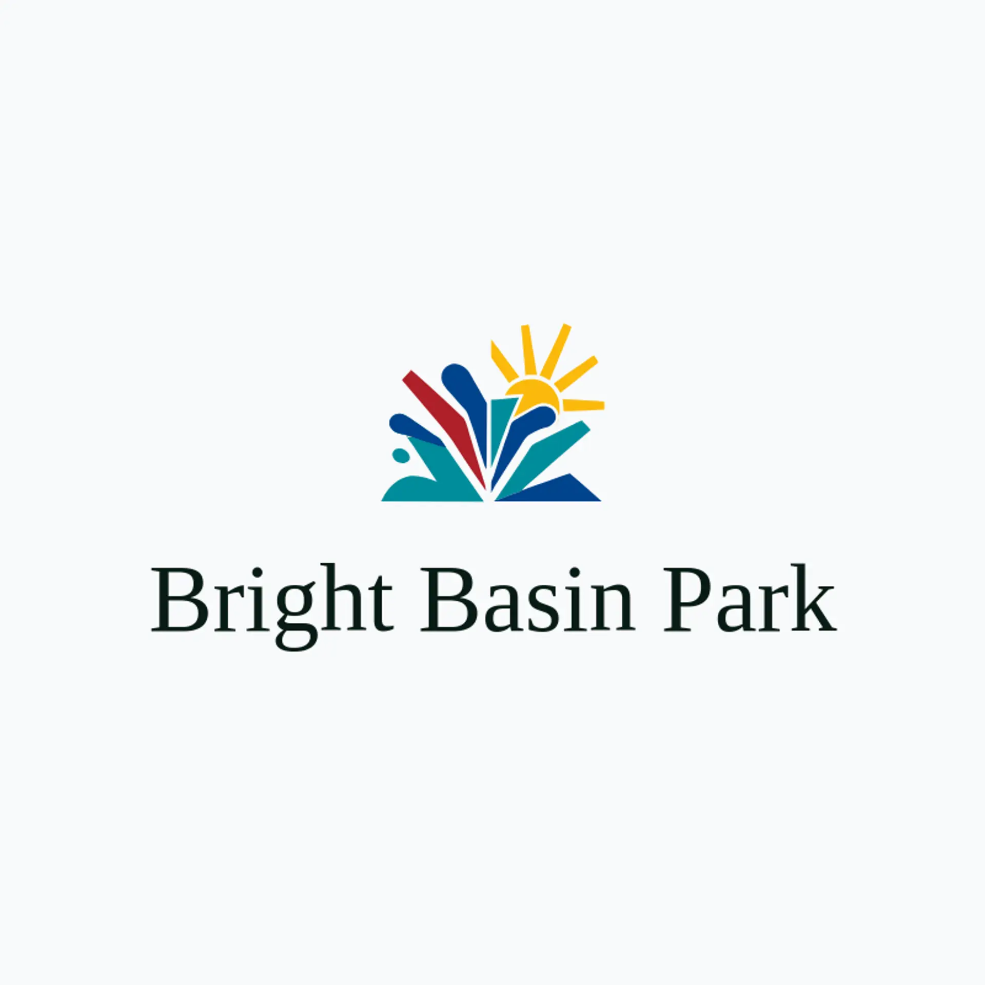 Bright Basin Park logo for water park