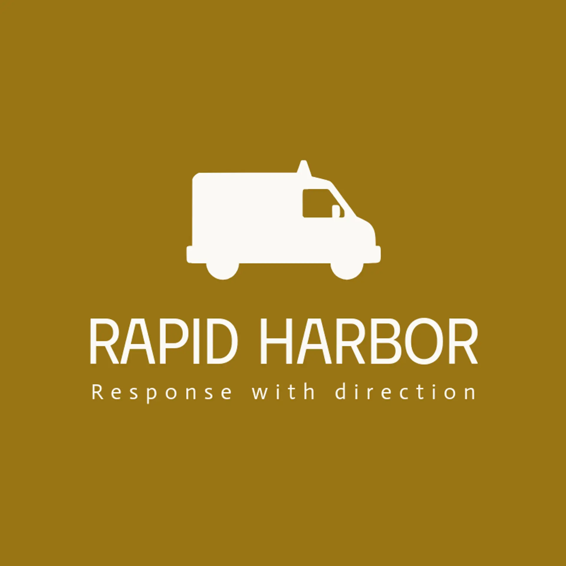 Rapid Harbor logo for ambulance