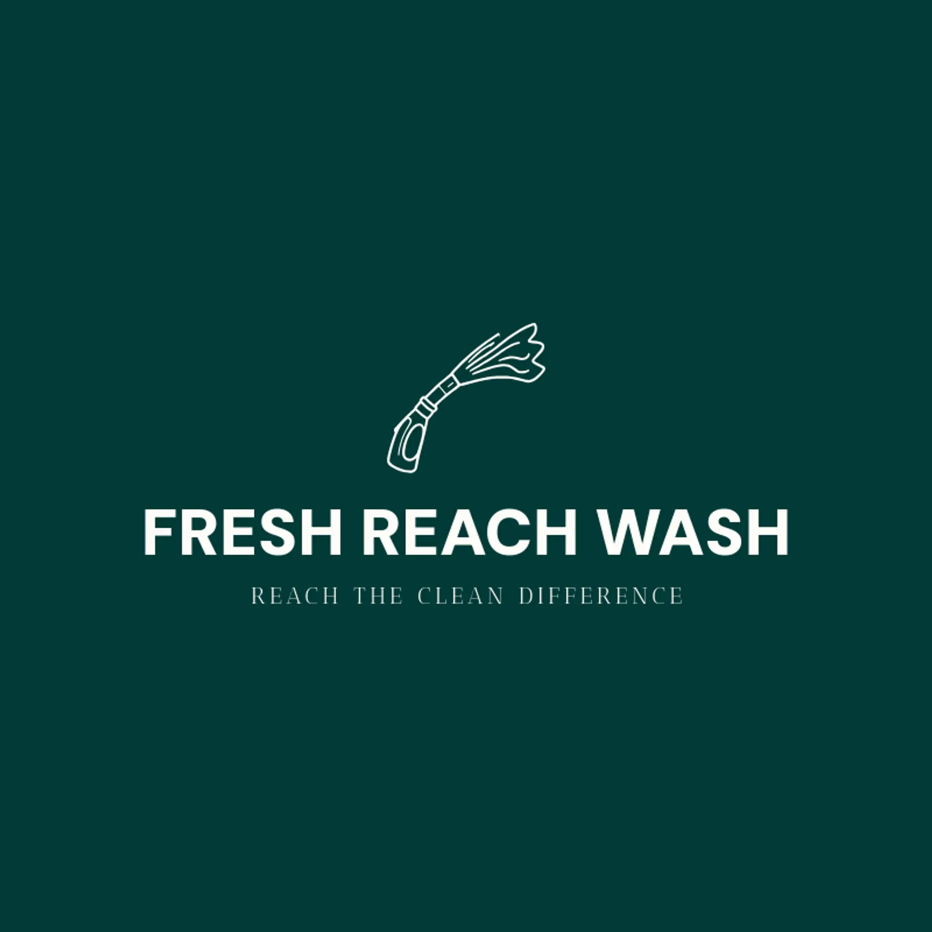Fresh Reach Wash logo for pressure washing