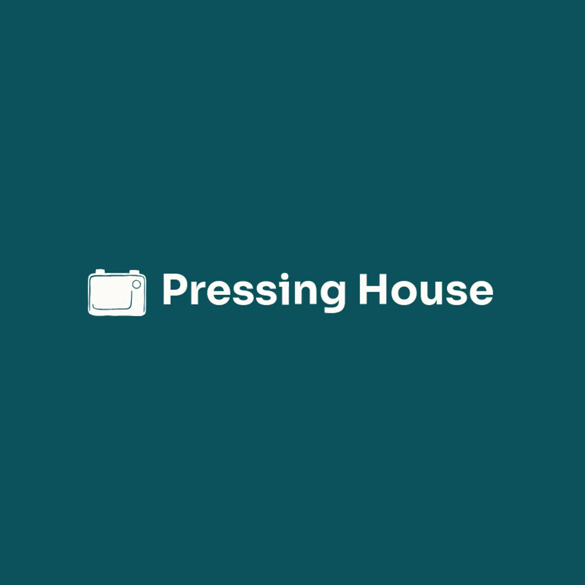 Pressing House logo for record