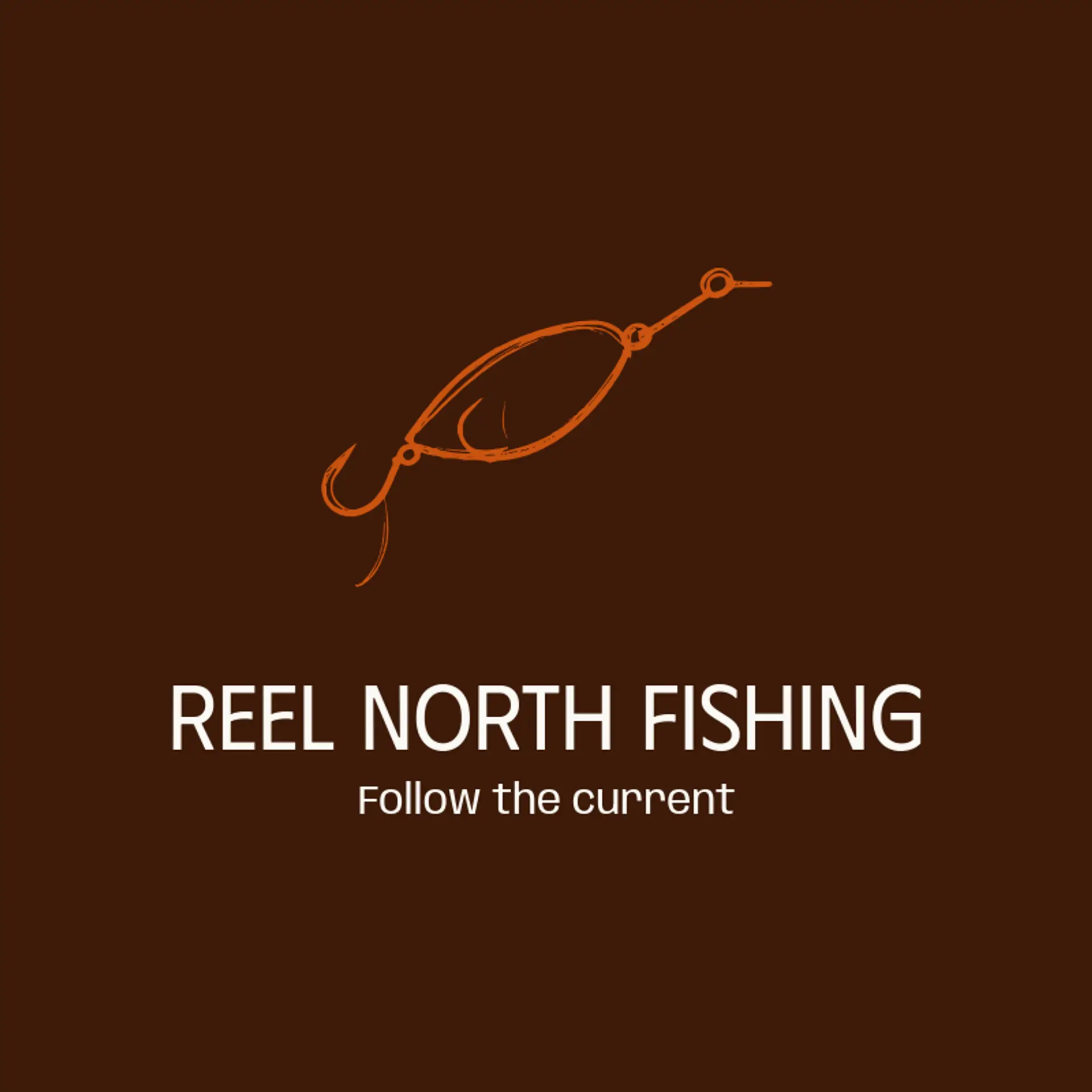 Reel North Fishing logo for fishing
