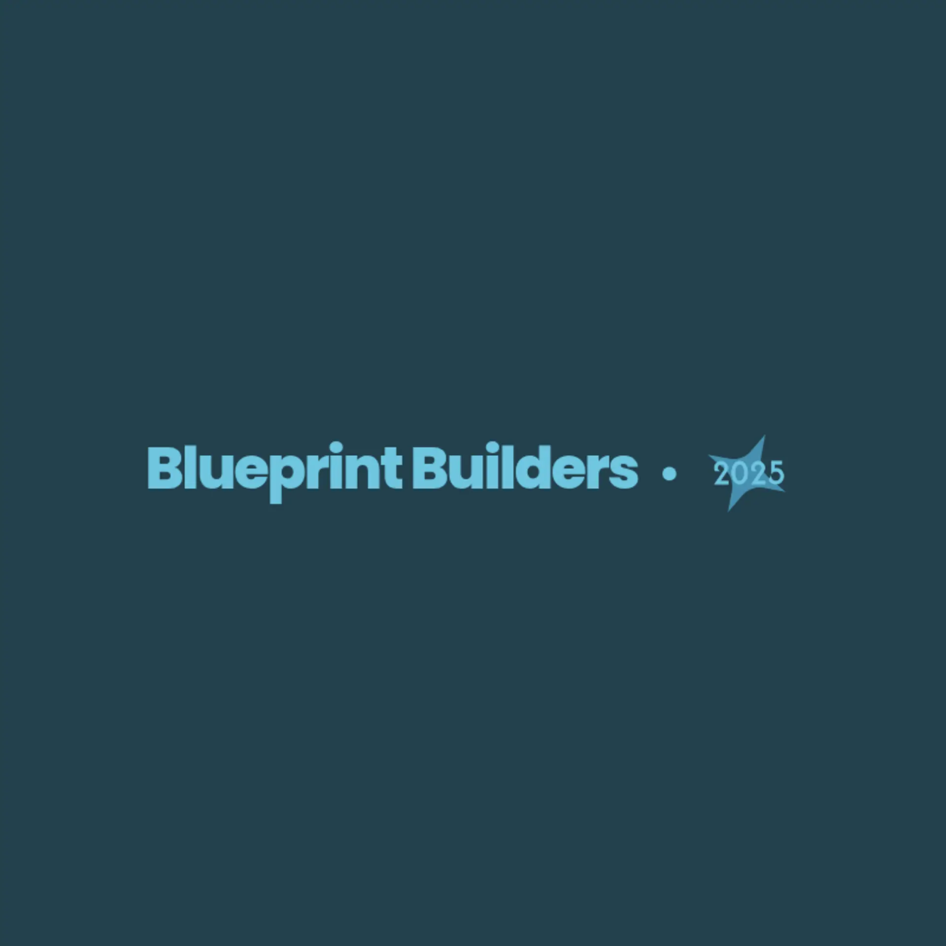 Blueprint Builders logo for house construction