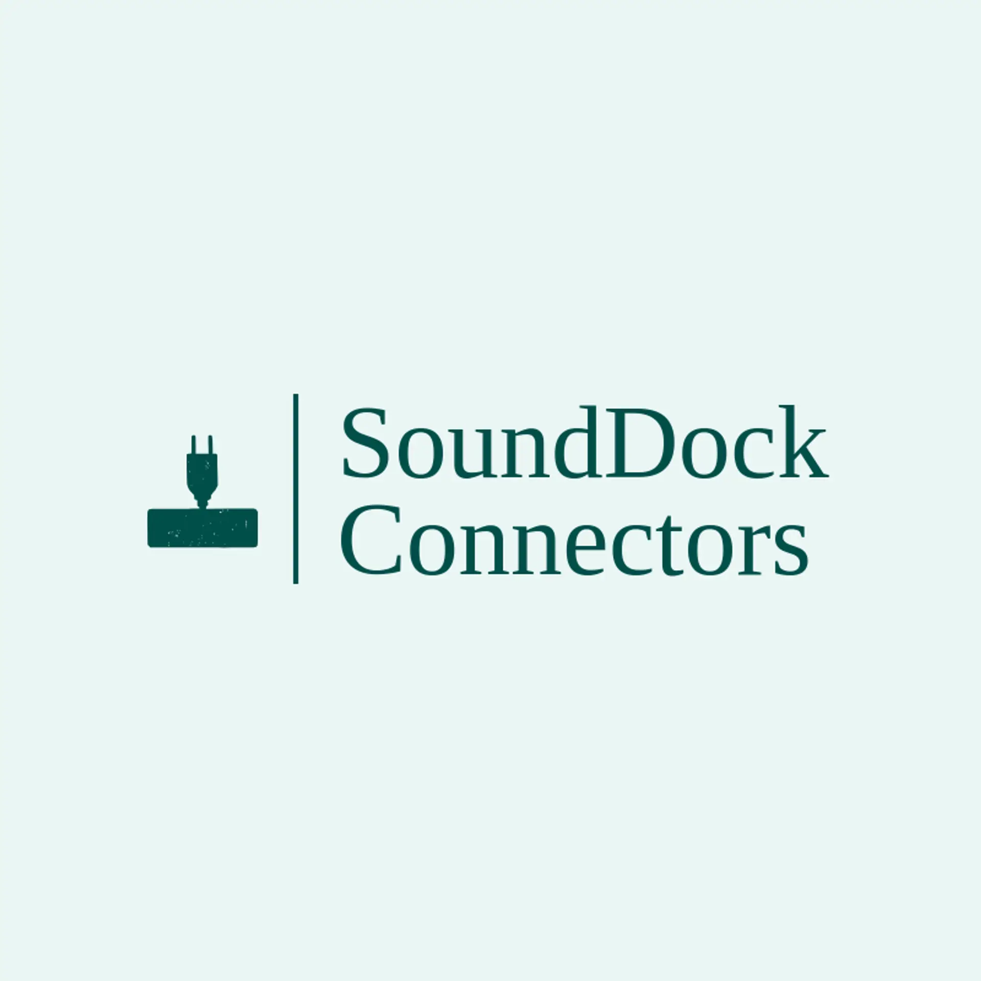 SoundDock Connectors logo for plug