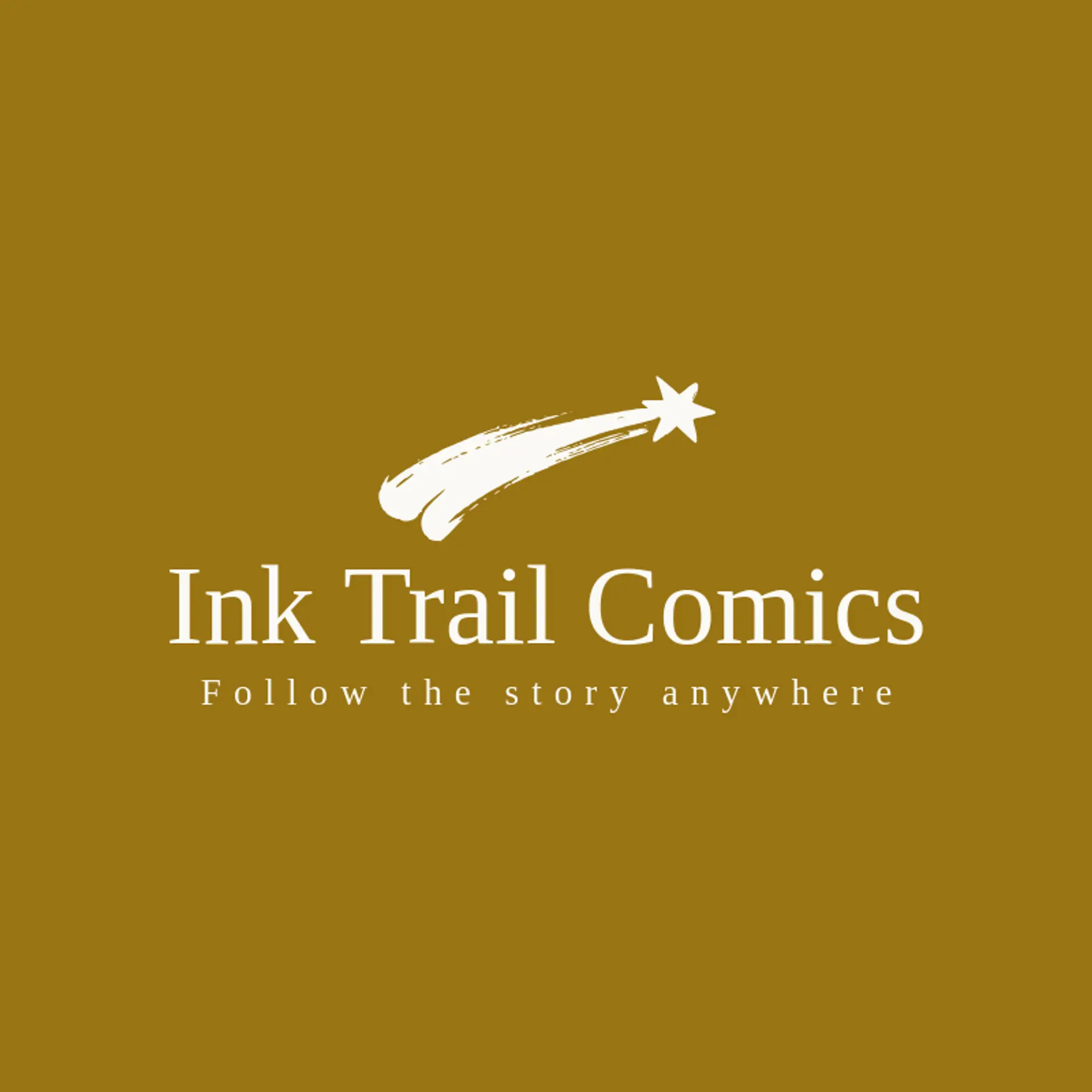 Ink Trail Comics logo for comic