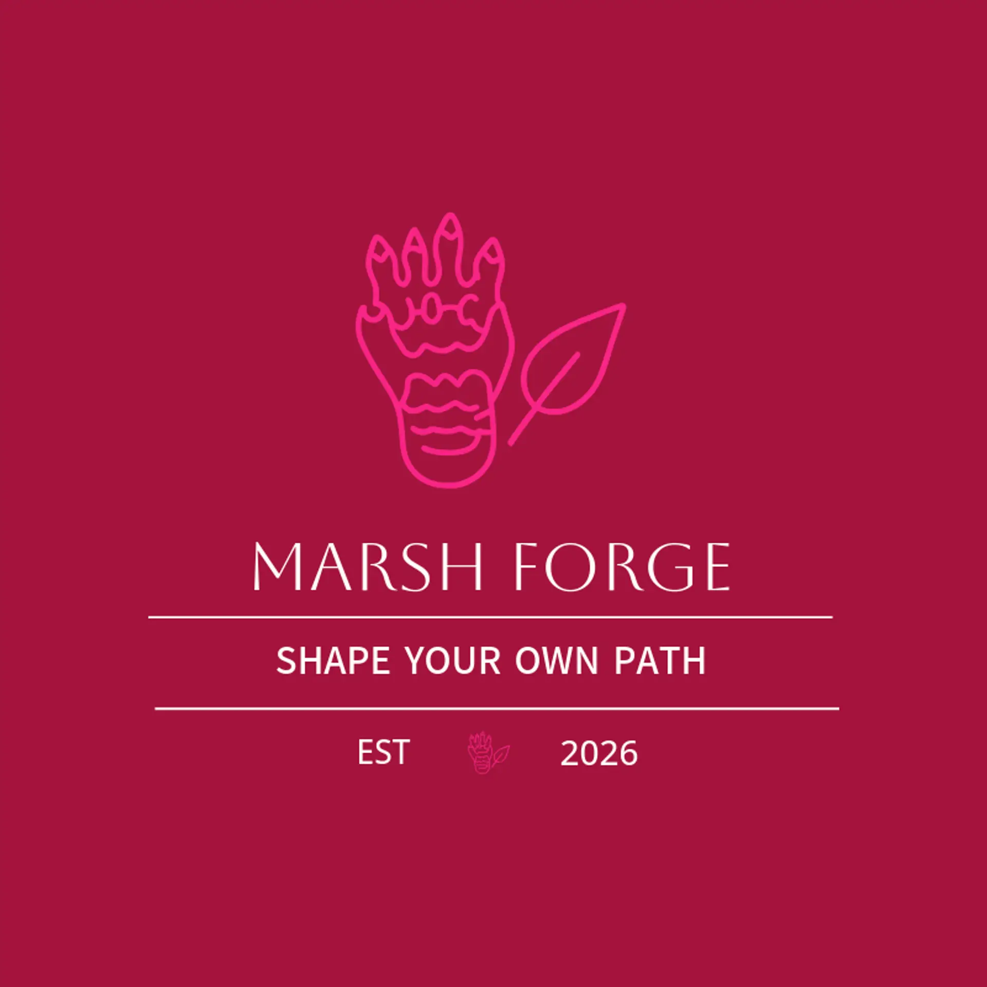 Marsh Forge logo for alligator