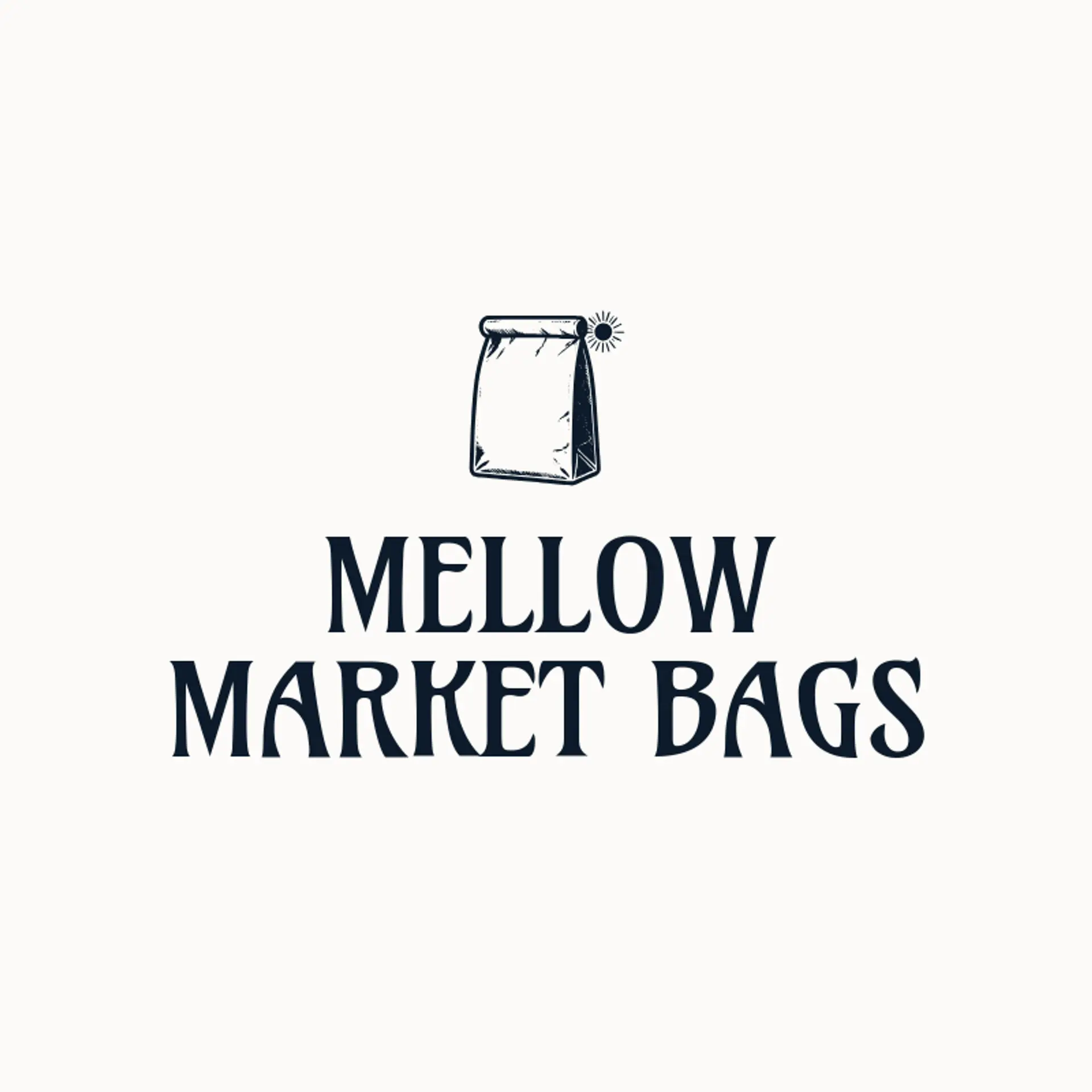 Mellow Market Bags logo for bag