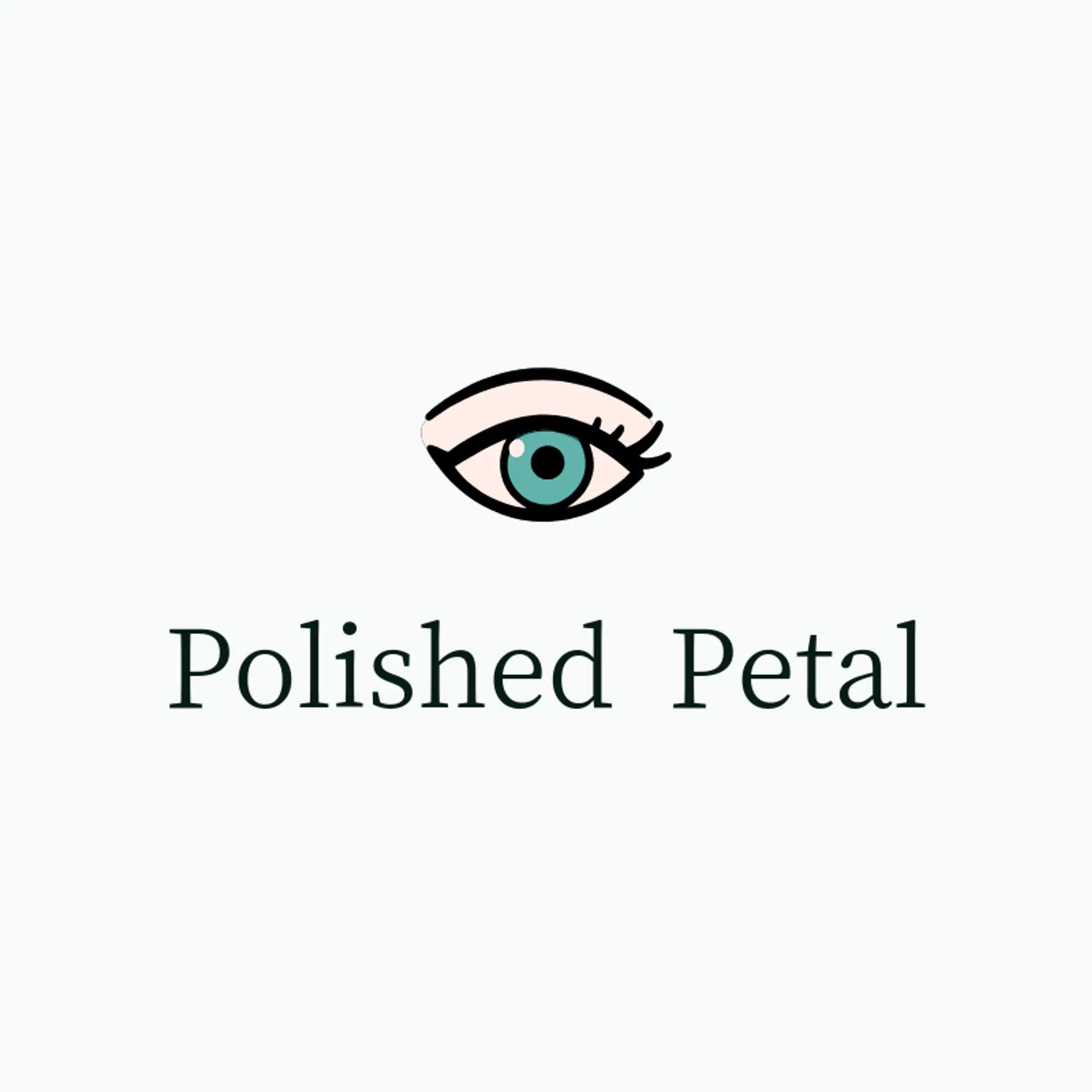 Polished Petal logo for makeup