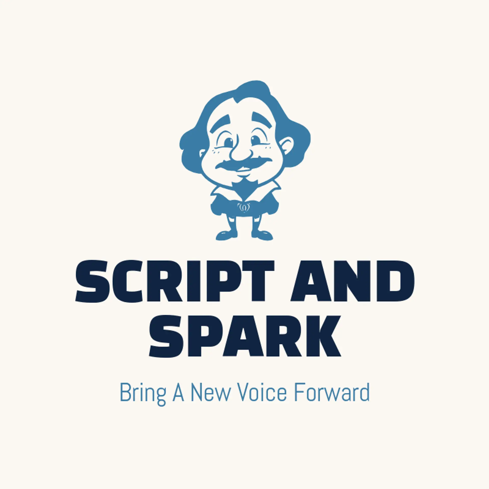 Script and Spark logo for playwright