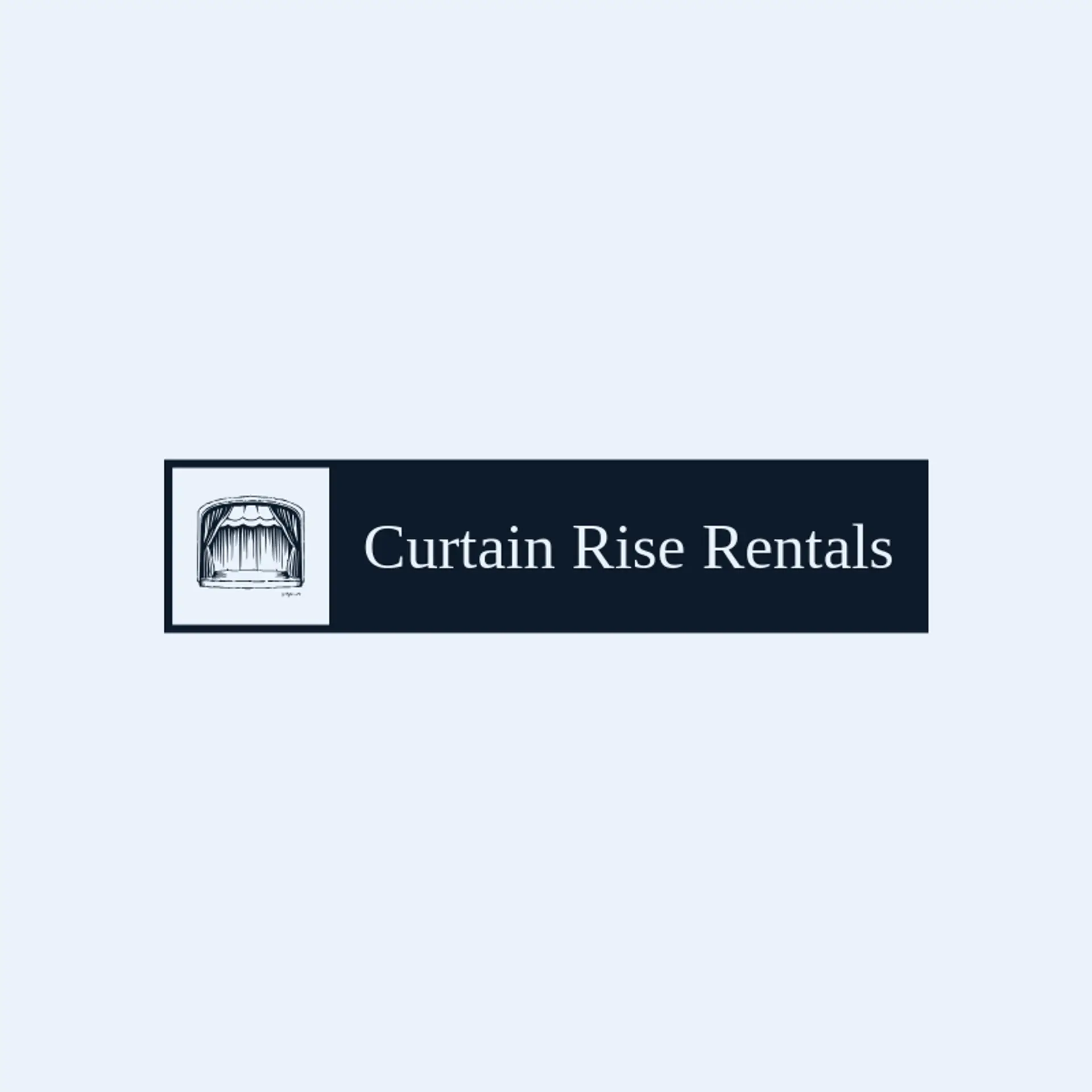Curtain Rise Rentals logo for broadway