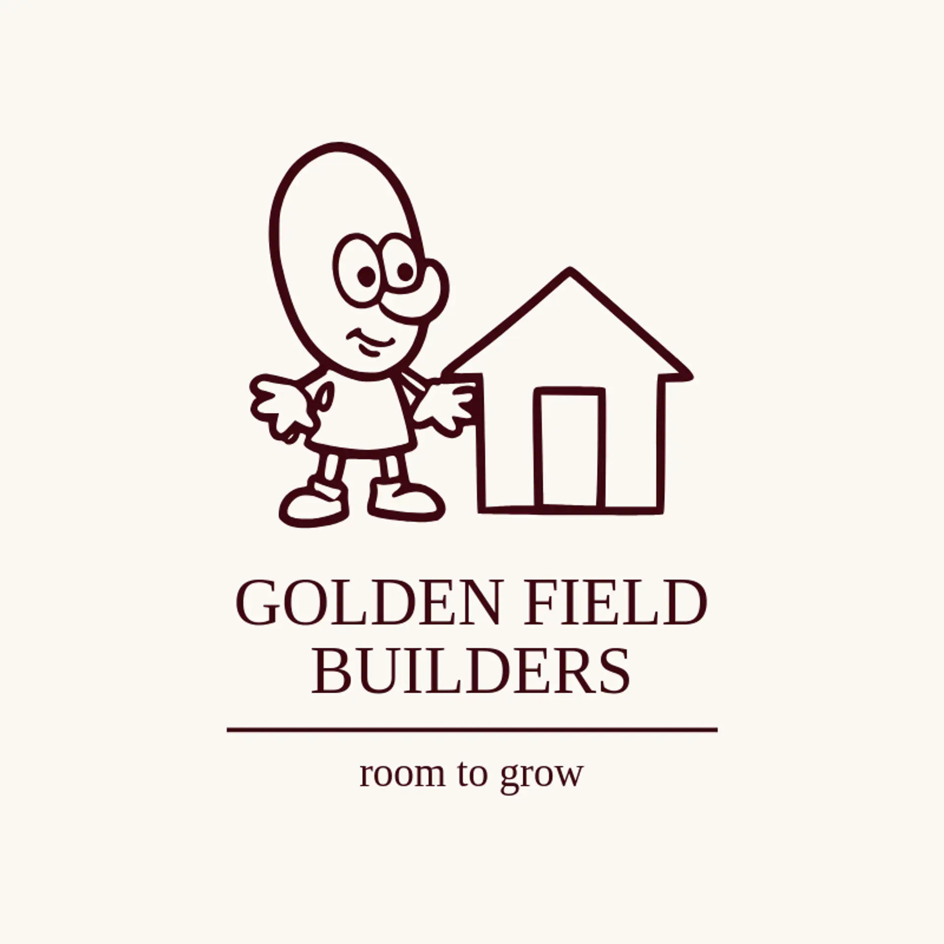 Golden Field Builders logo for home builder