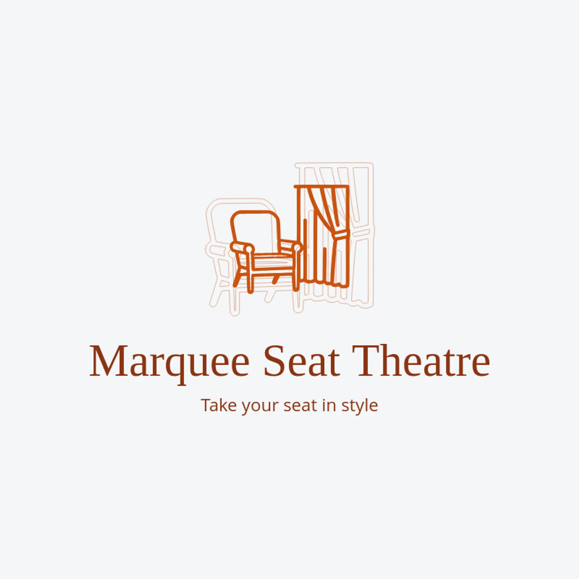 Marquee Seat Theatre logo for theatre