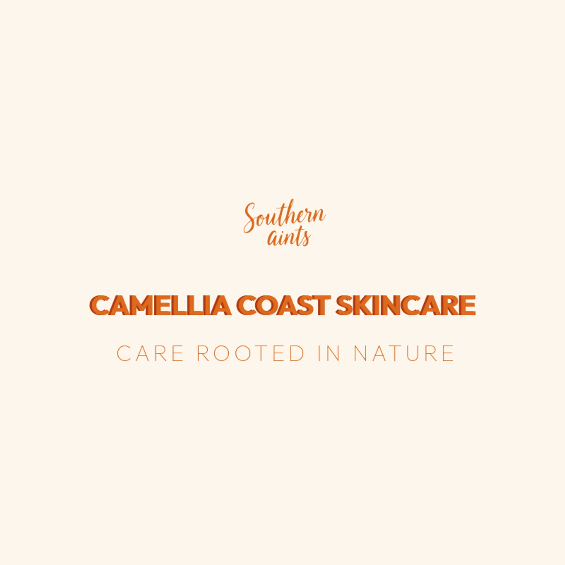 Camellia Coast Skincare logo for southern
