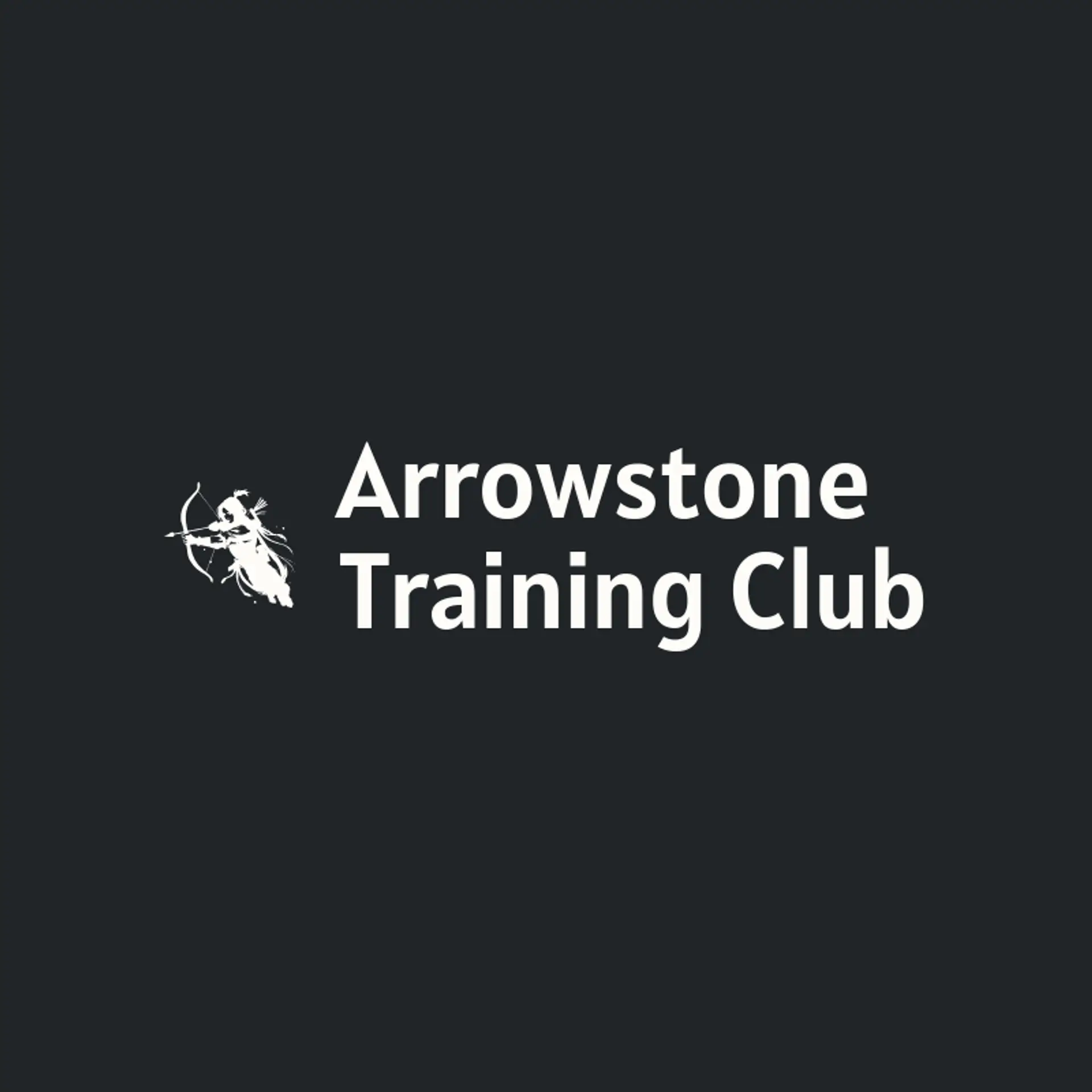 Arrowstone Training Club logo for archer