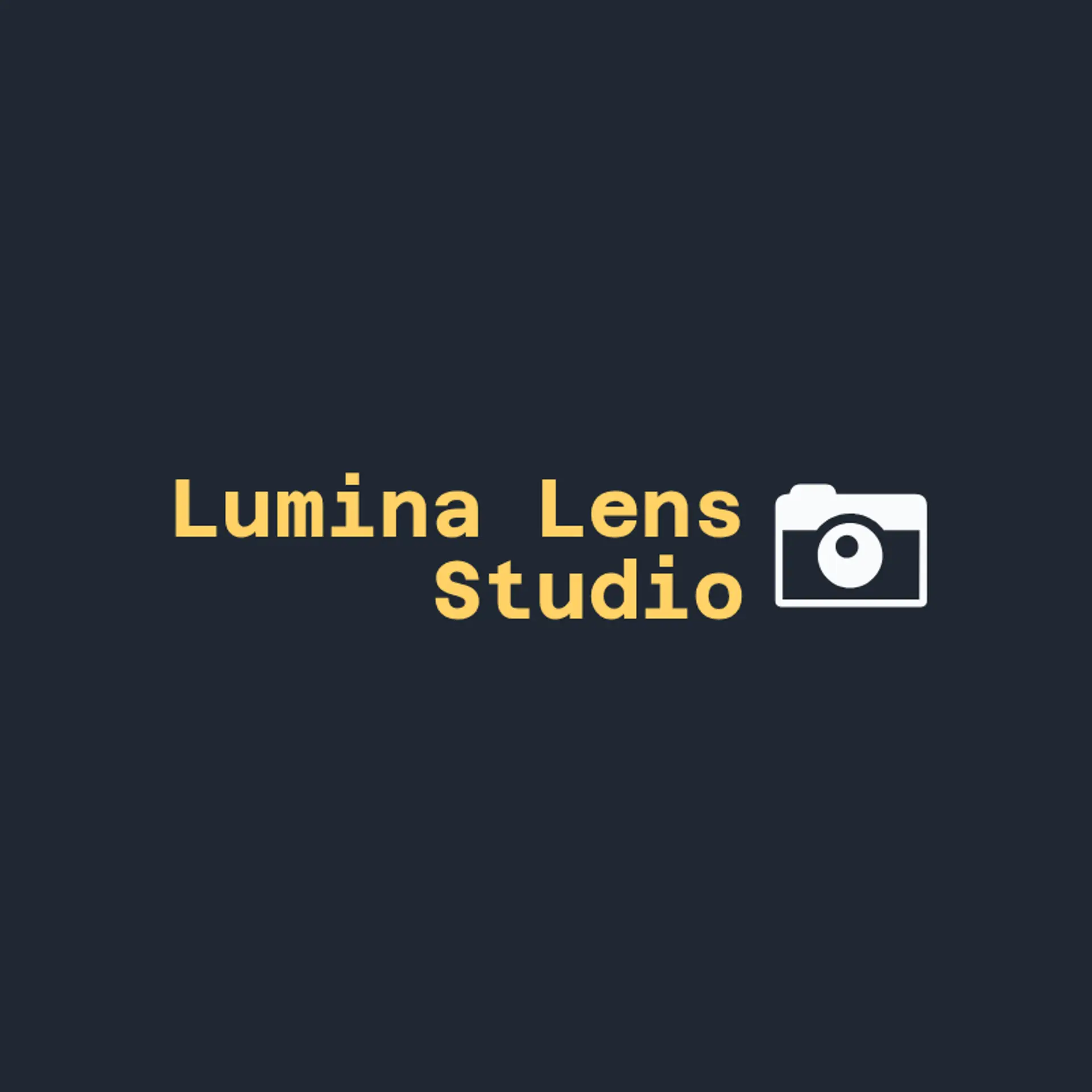 Luminous Lens logo for photography business