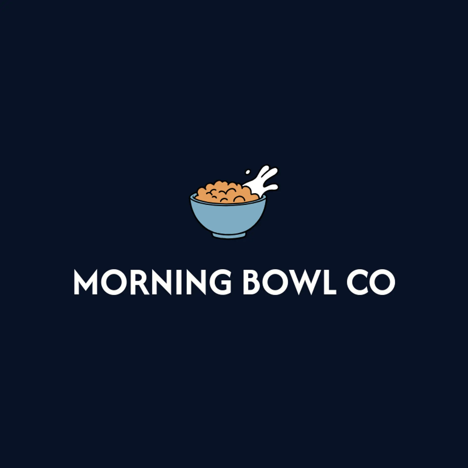 Morning Bowl Co logo for cereal