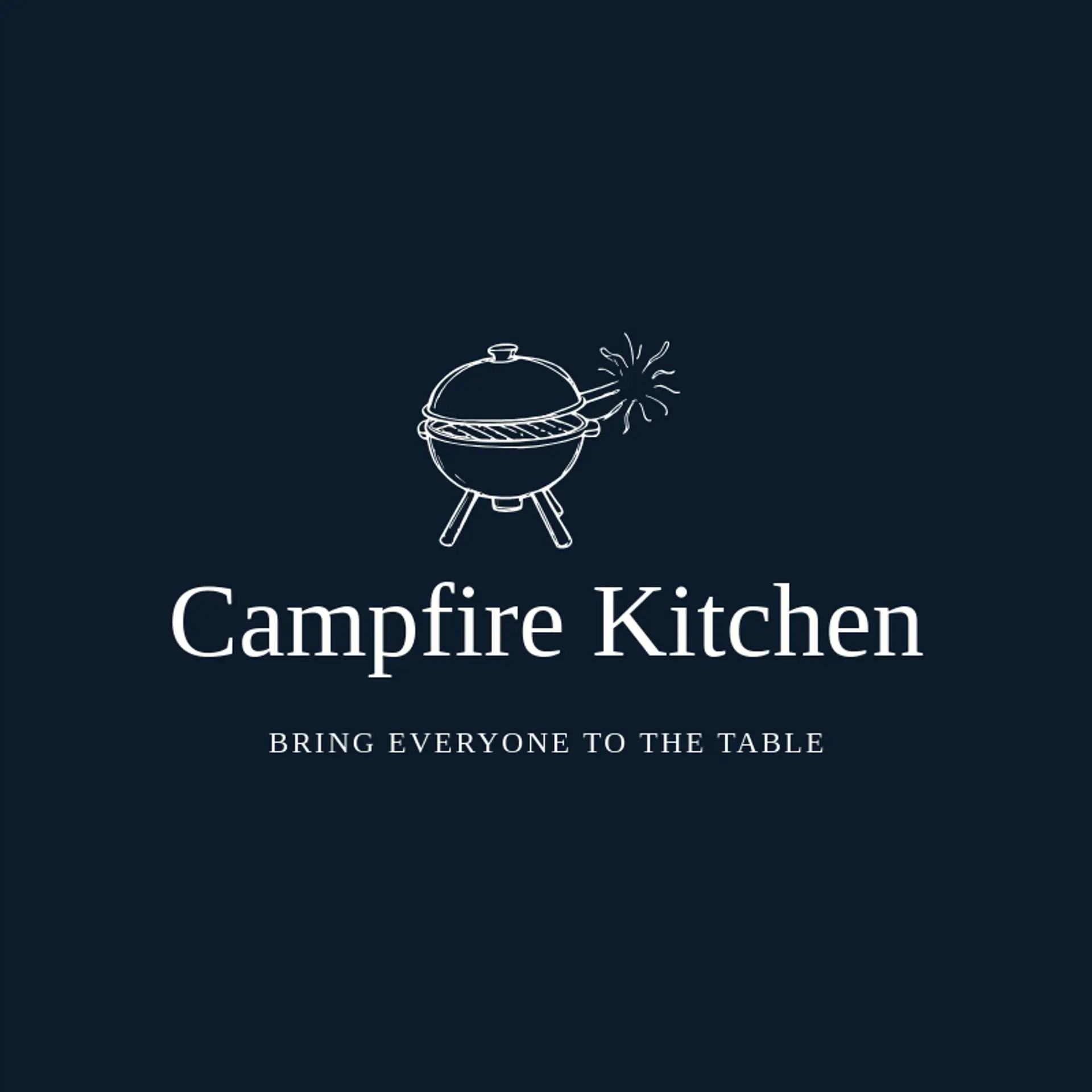 Campfire Kitchen logo for grill