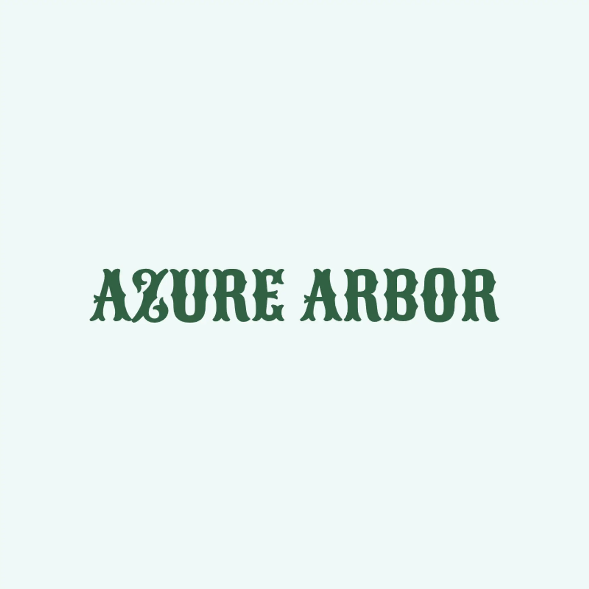 Azure Arbor logo for cool landscaping