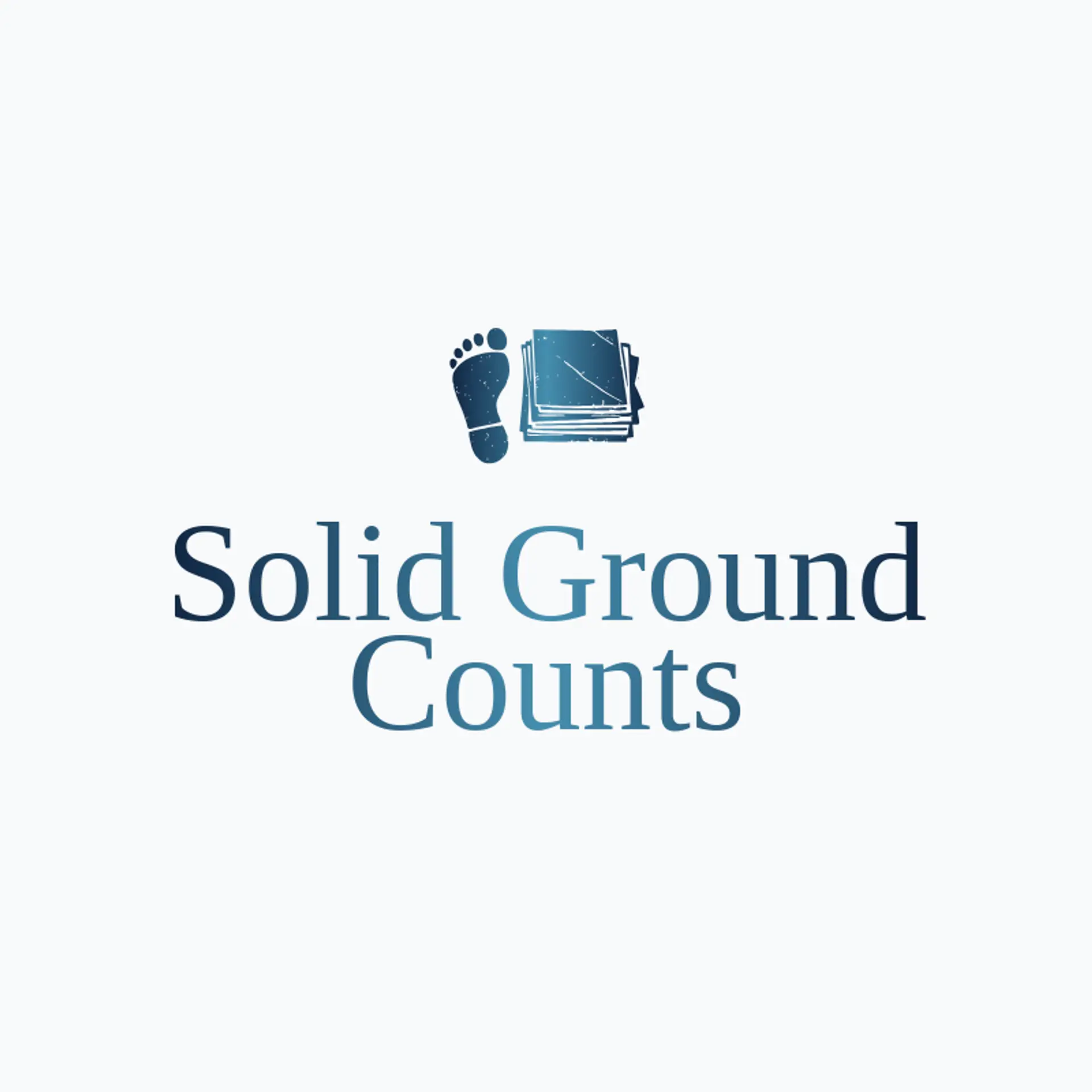 Solid Ground Counts logo for bookkeeping