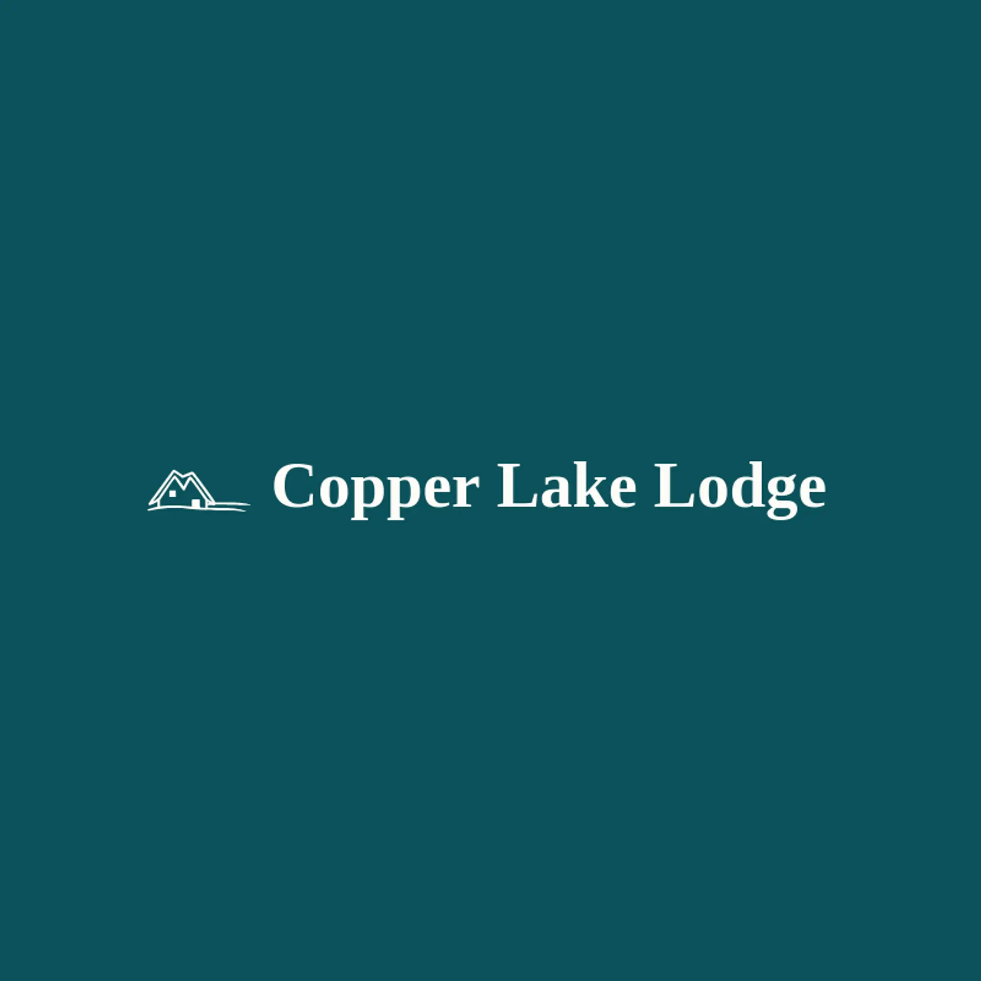 Copper Lake Lodge logo for lodge