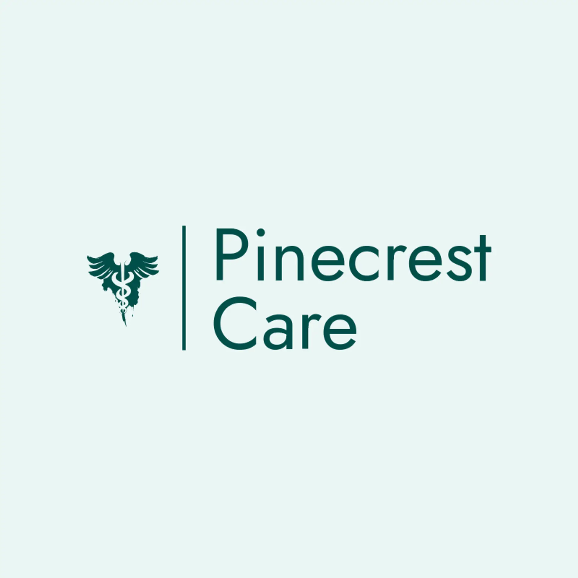 Pinecrest Care logo for Caduceus