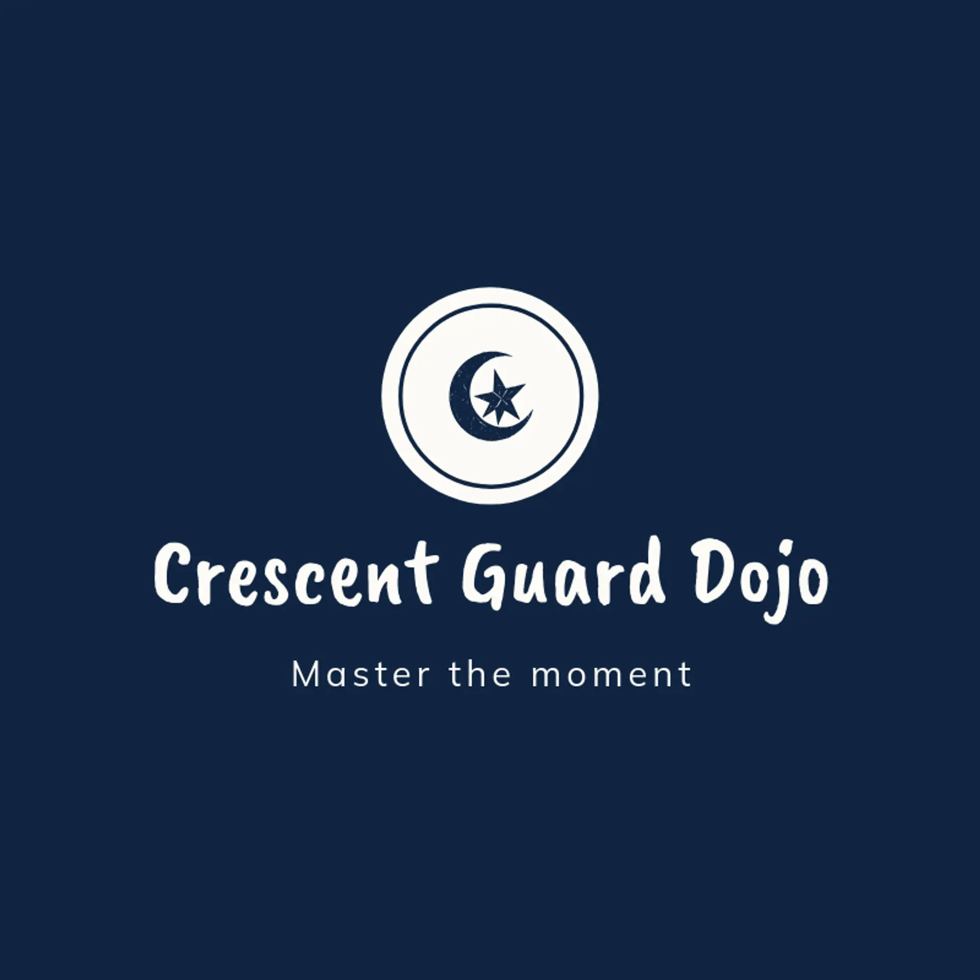 Crescent Guard Dojo logo for ninja