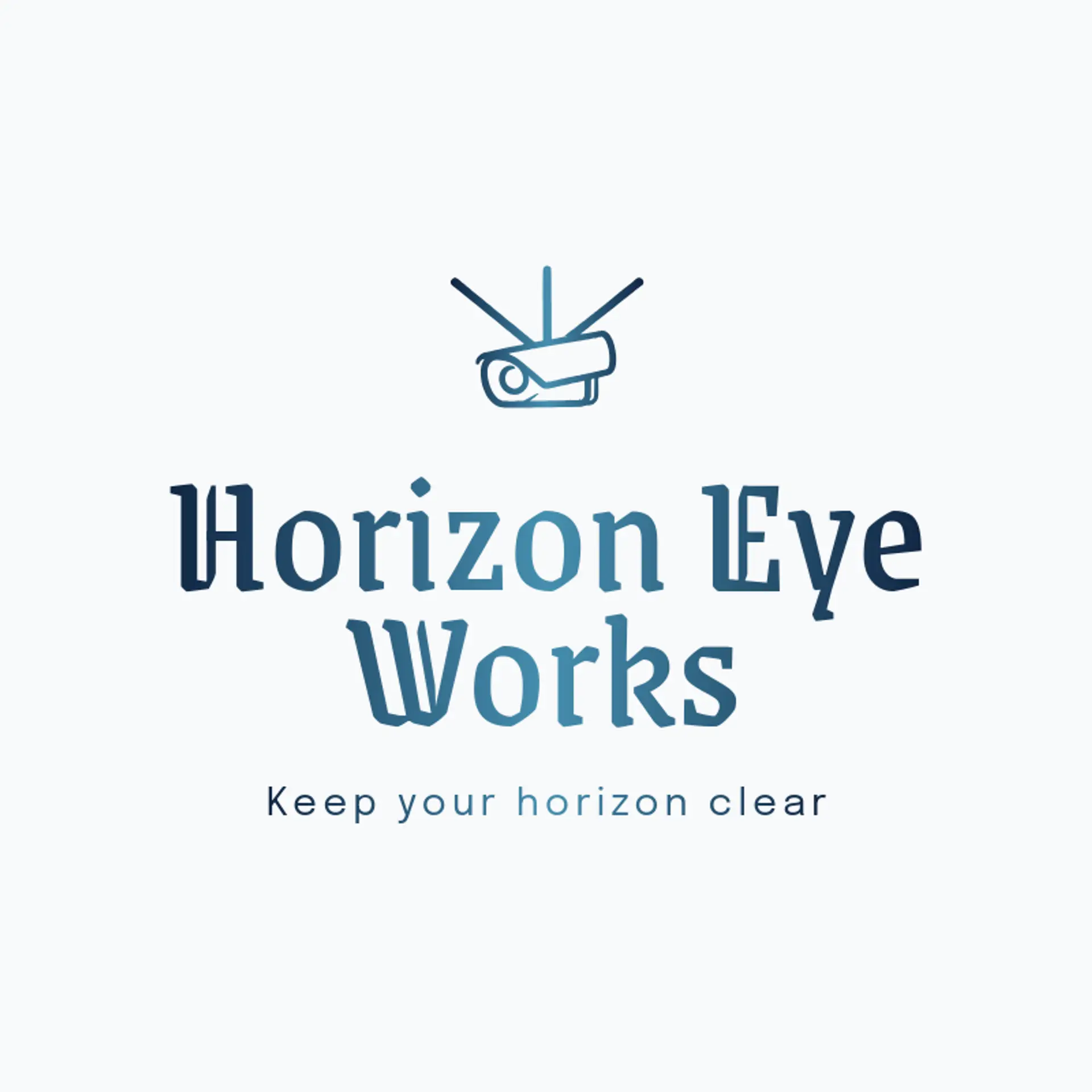 Horizon Eye Works logo for cctv