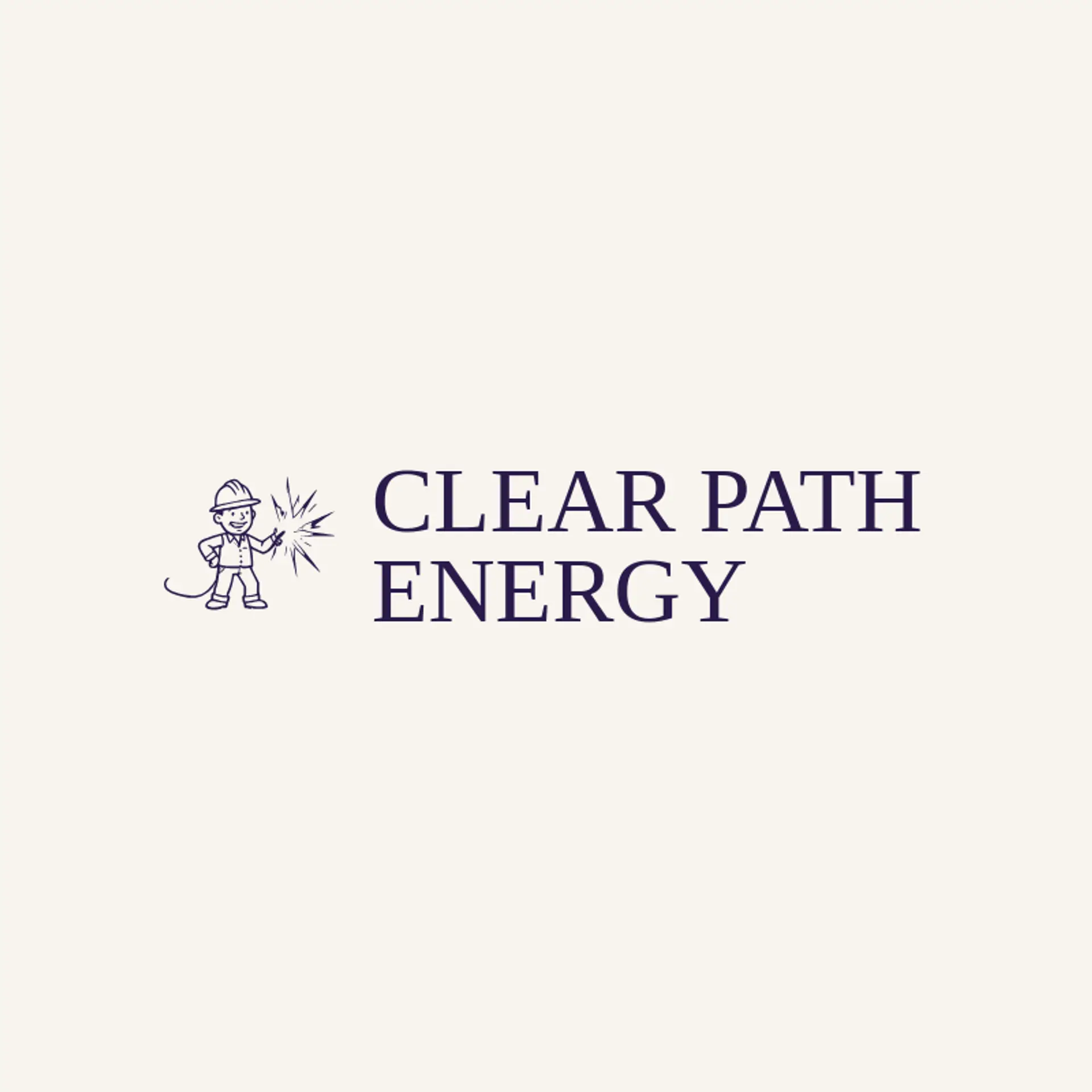 Clear Path Energy logo for lineman