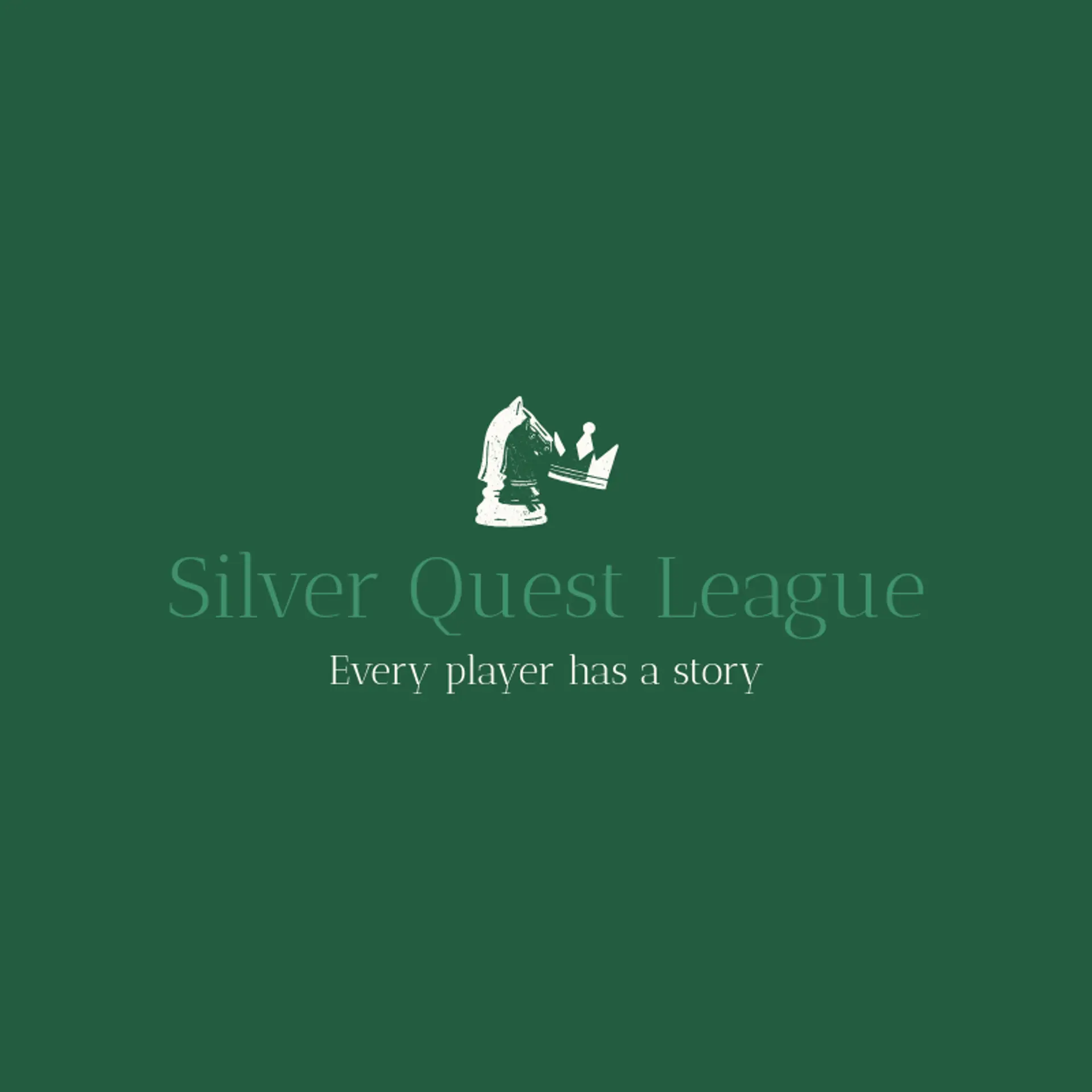 Silver Quest League logo for video game