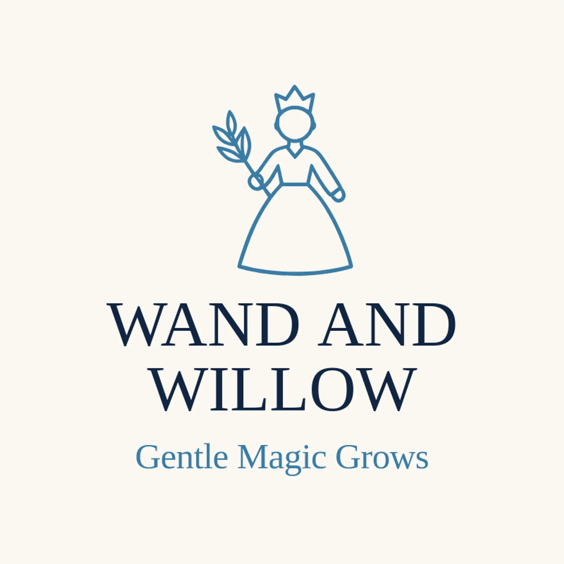 Wand and Willow logo for princess