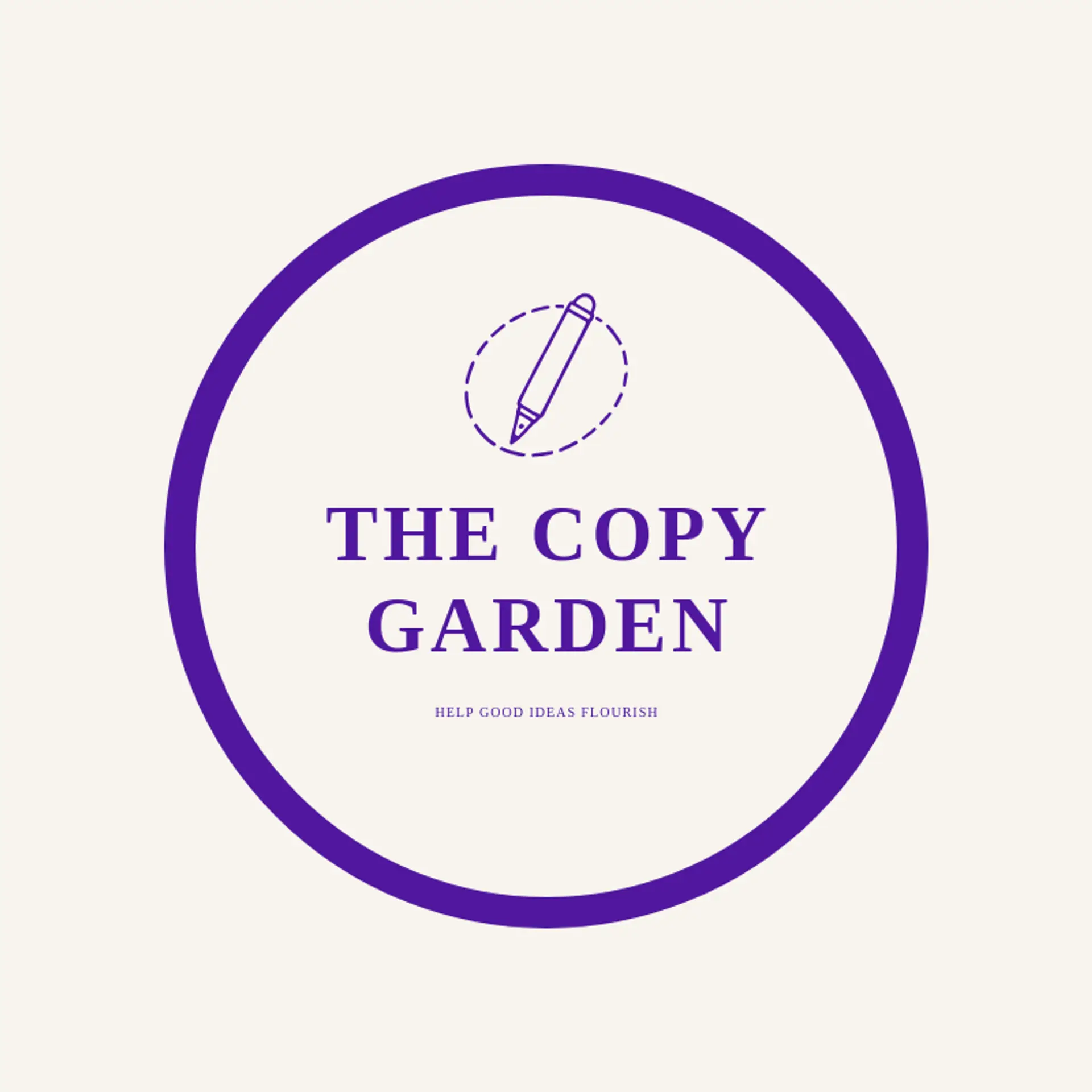 The Copy Garden logo for editor