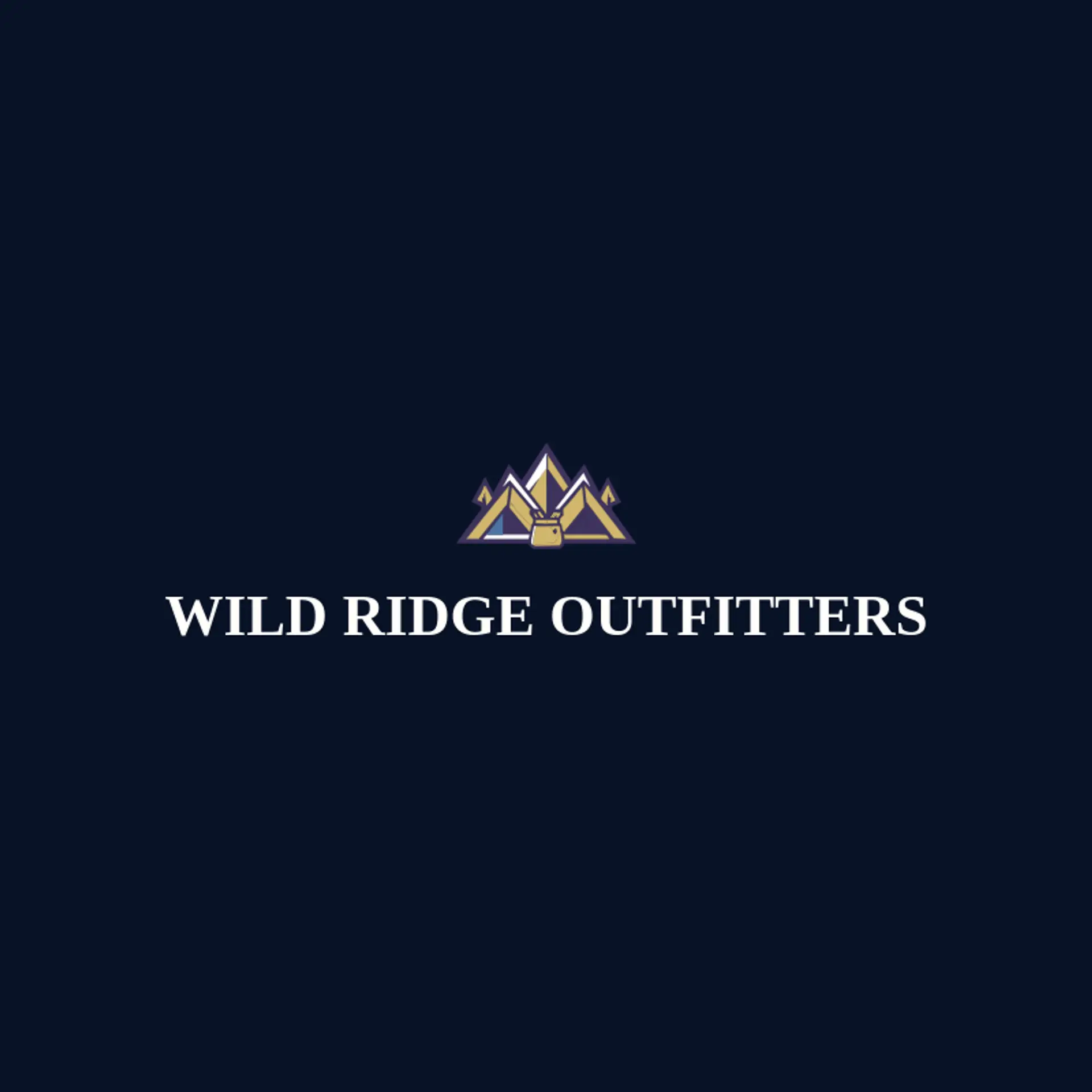 Wild Ridge Outfitters logo for wild