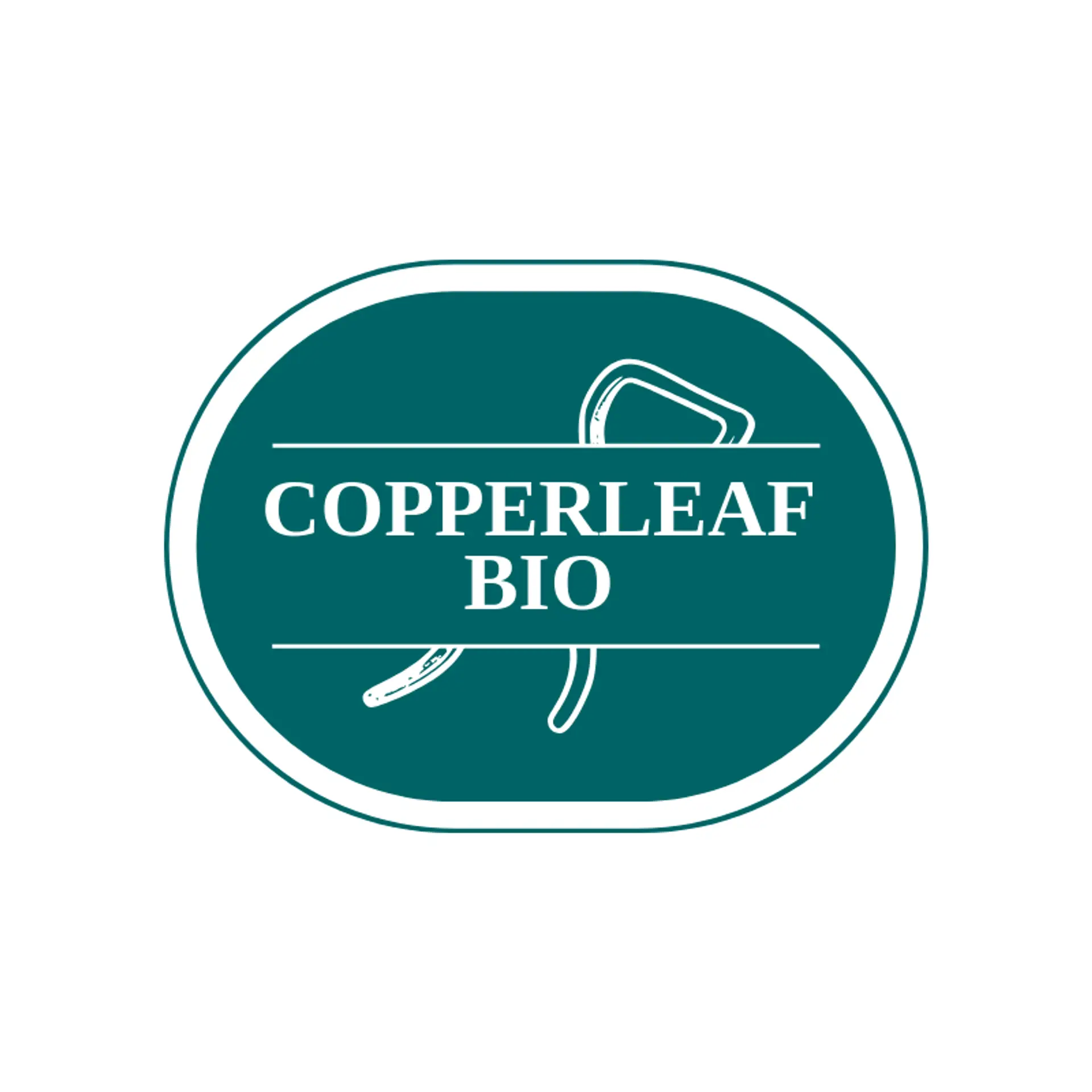 Copperleaf Bio logo for biotechnology