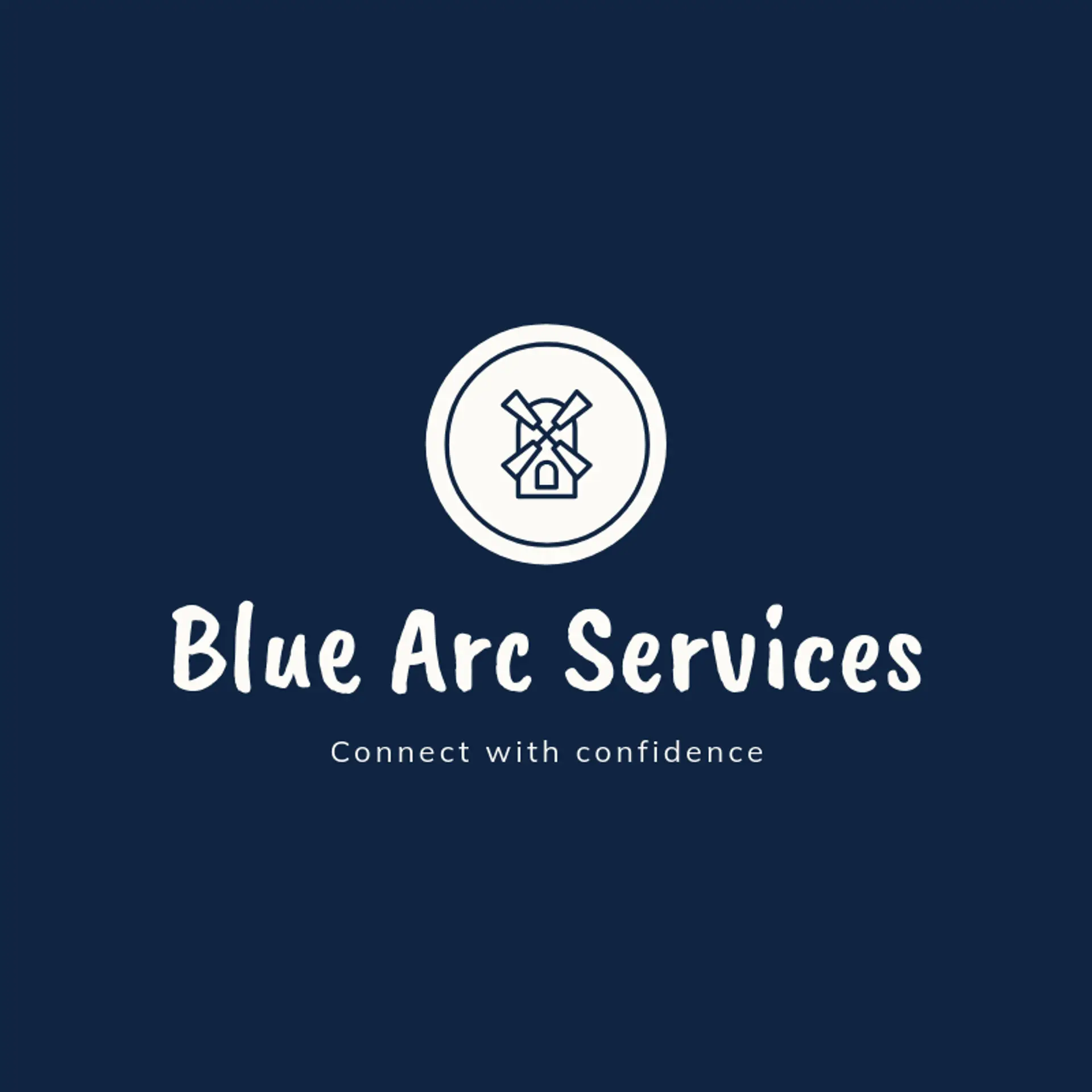 Blue Arc Services logo for current