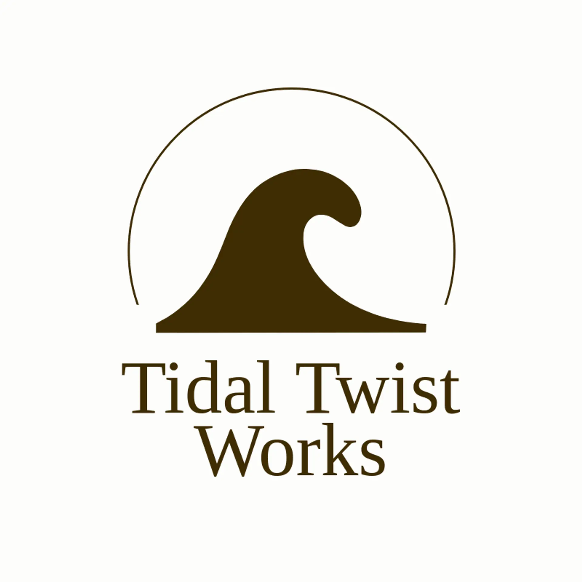 Tidal Twist Works logo for water park