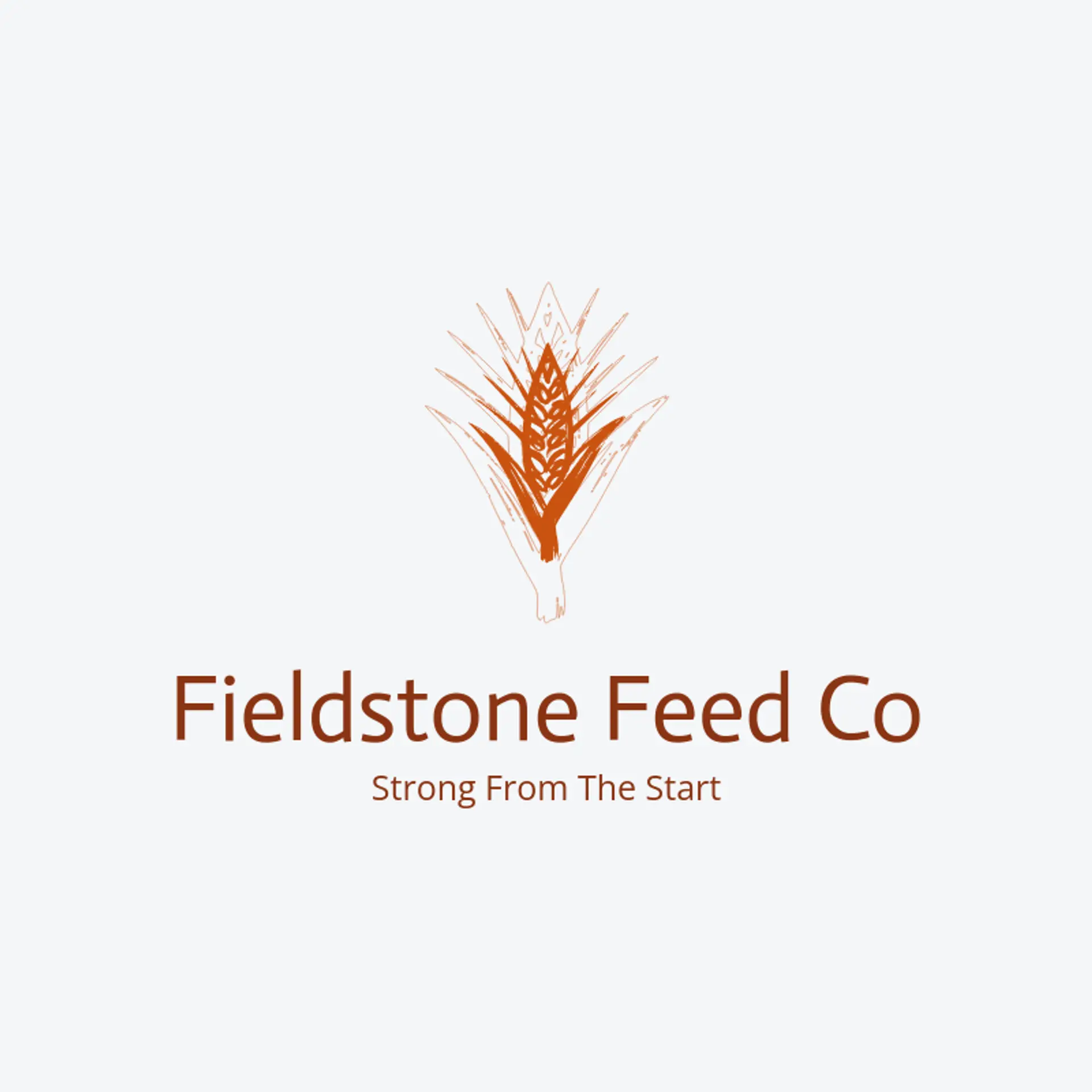 Fieldstone Feed Co logo for poultry farm