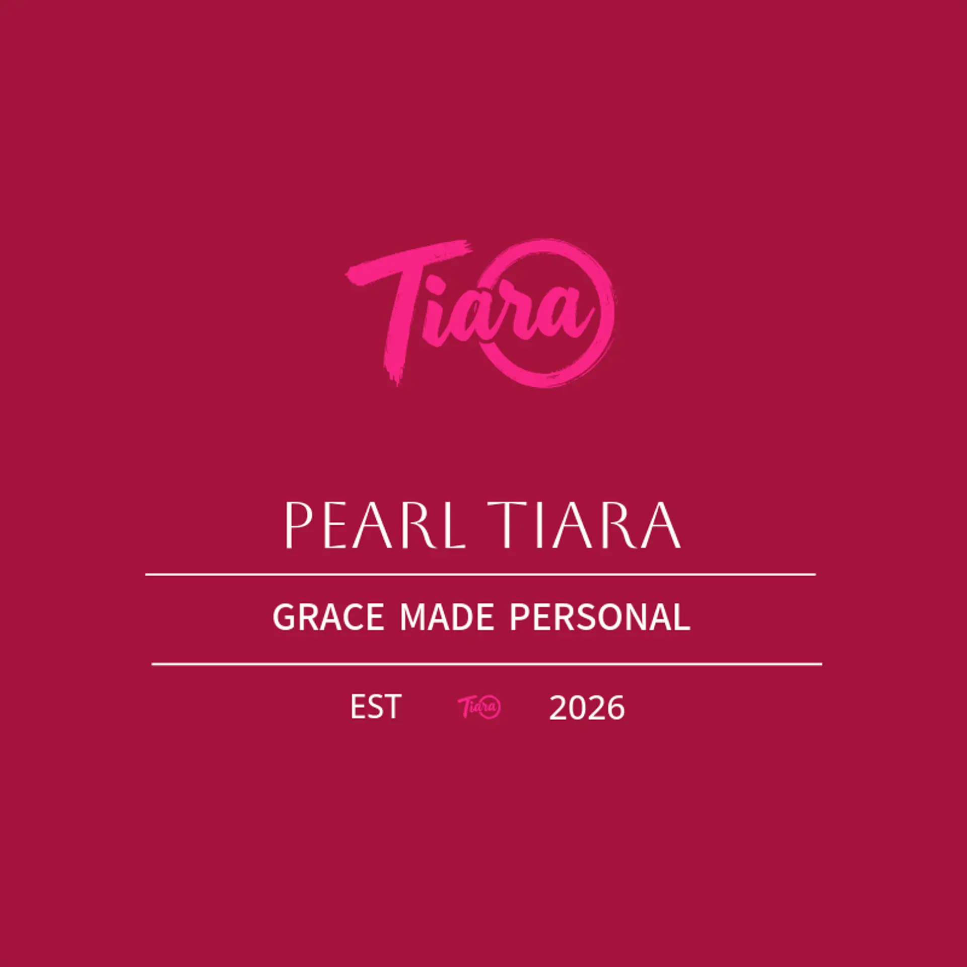 Pearl Tiara logo for ring