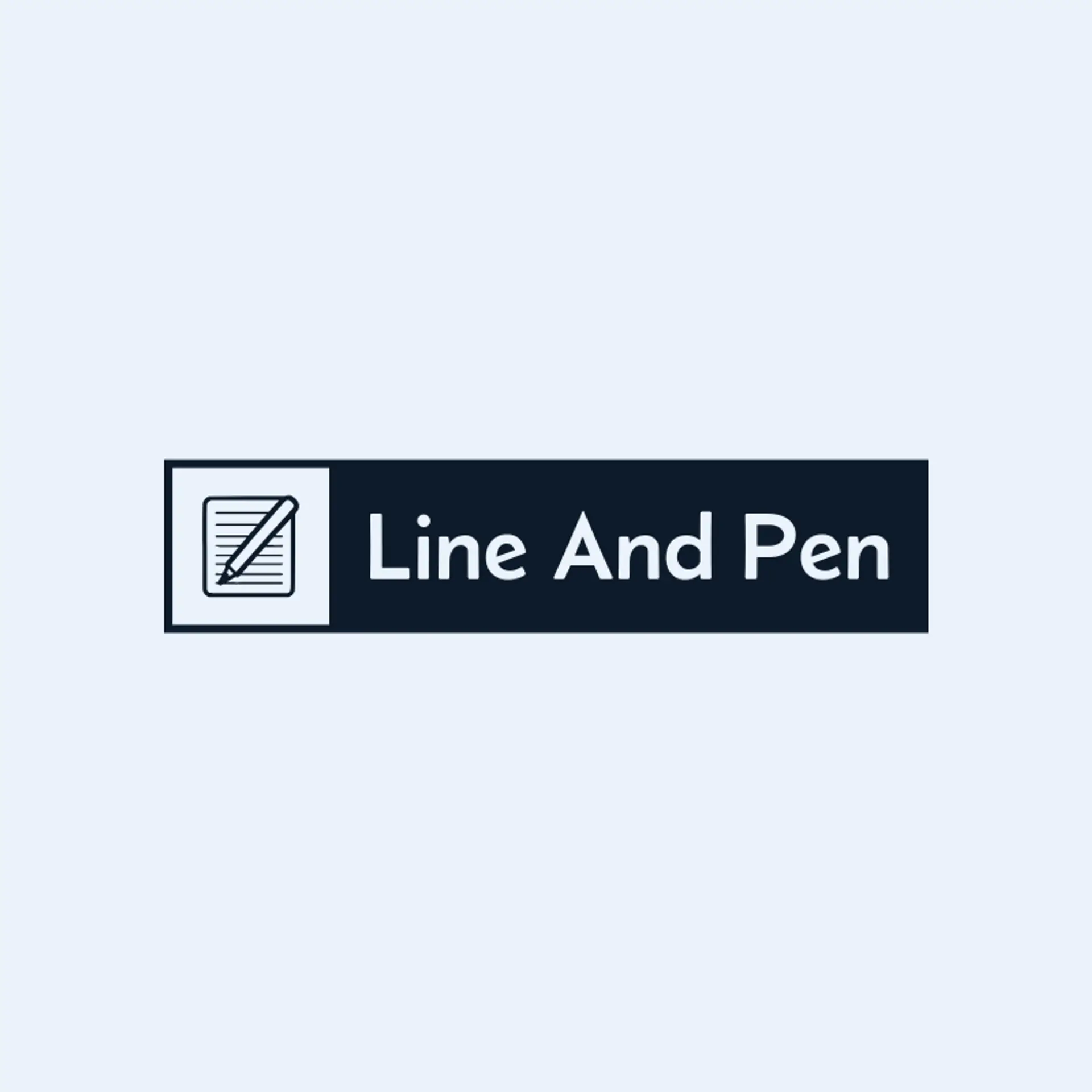 Line And Pen logo for pen